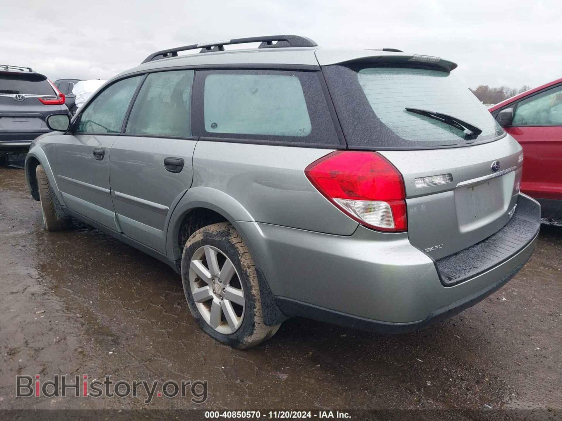 2009 SUBARU OUTBACK - VIN: 4S4BP61C397344647 - Фото 3