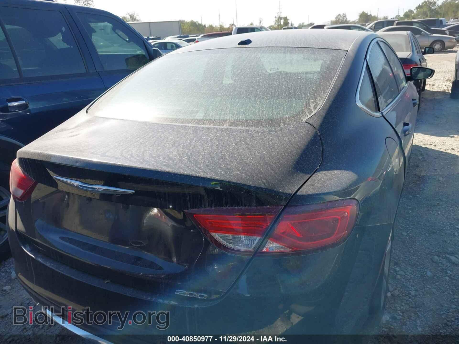 2016 CHRYSLER 200 - VIN: 1C3CCCAB6GN128802 - Фото 4