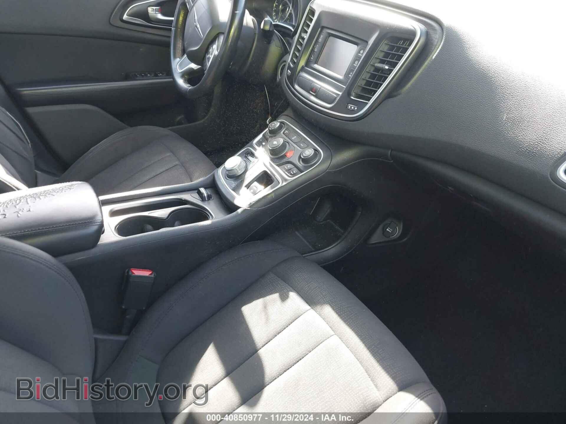 2016 CHRYSLER 200 - VIN: 1C3CCCAB6GN128802 - Фото 5