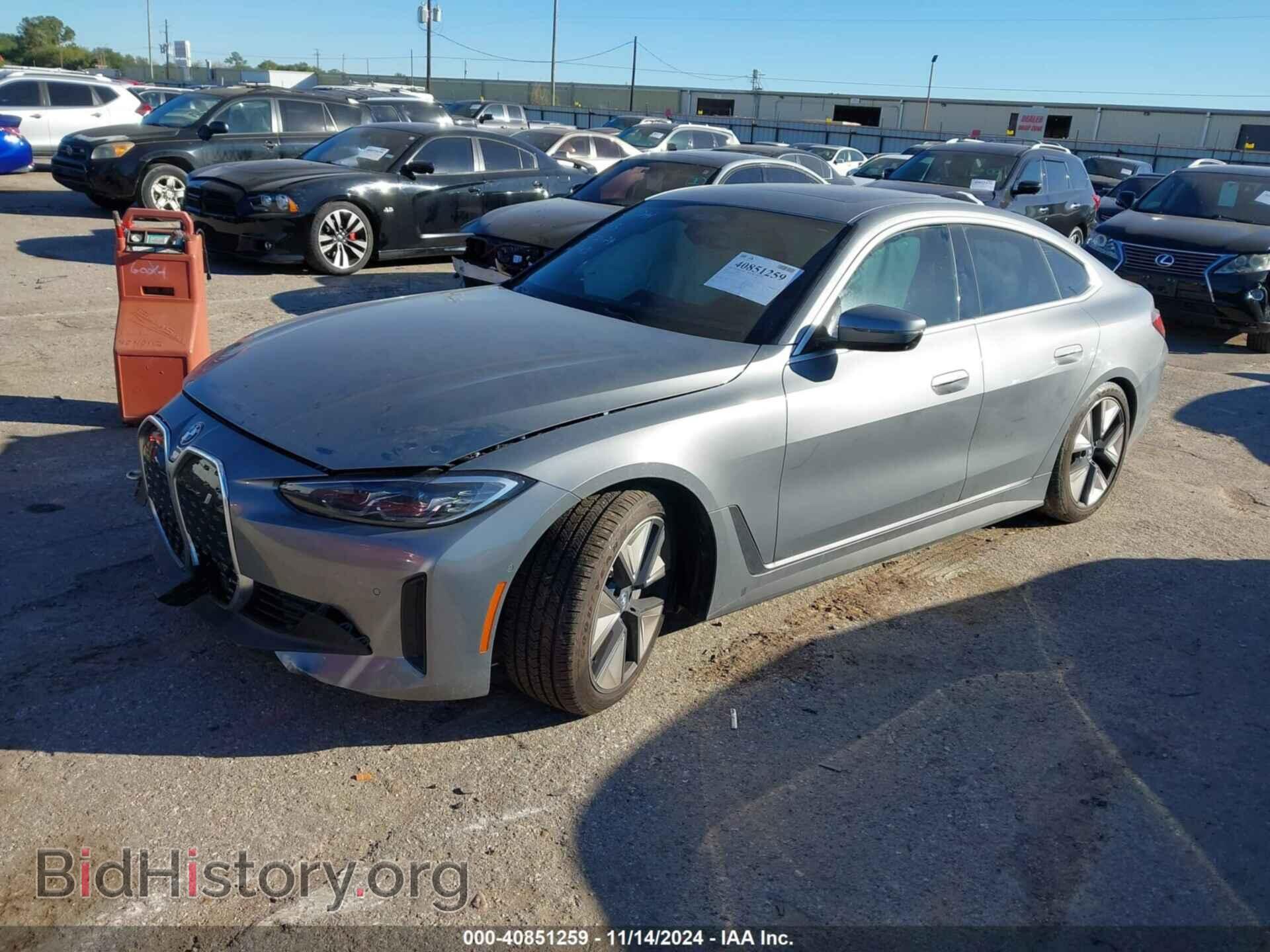 2024 BMW I4 - VIN: WBY83FB02RFT17491 - Фото 2