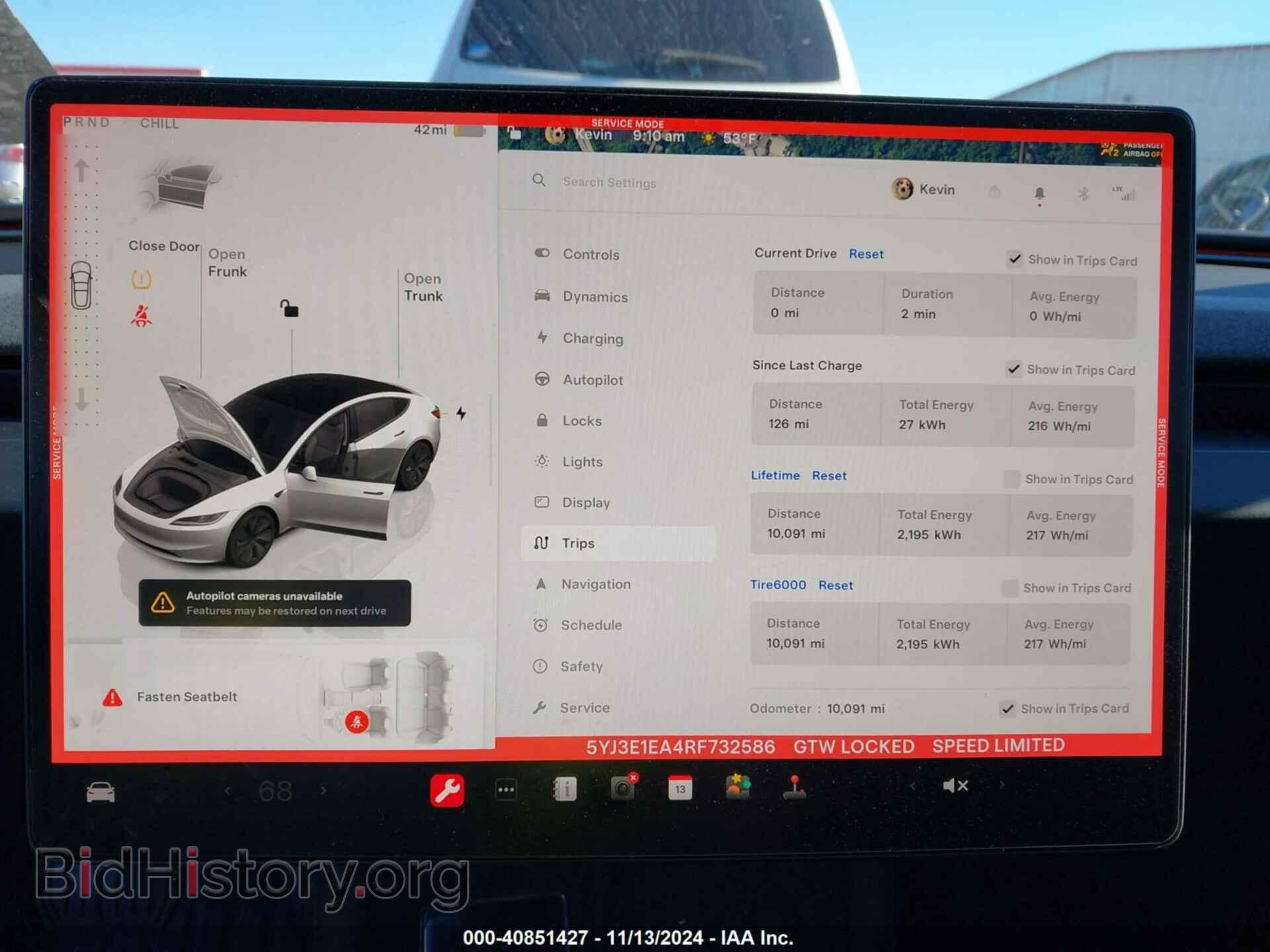 2024 TESLA MODEL 3 - VIN: 5YJ3E1EA4RF732586 - Фото 7