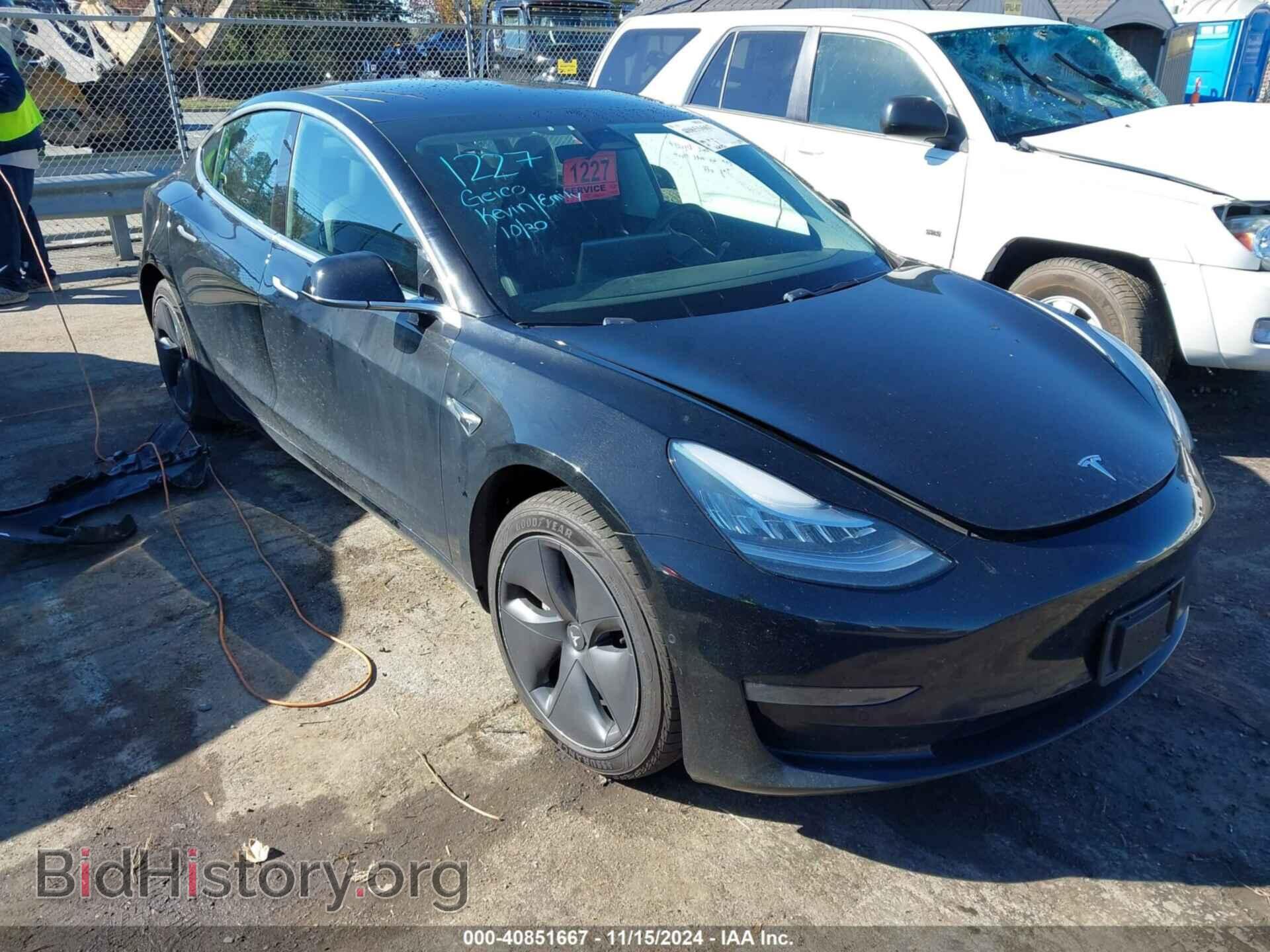Фотография 5YJ3E1EB6KF385566 - TESLA MODEL 3 2019