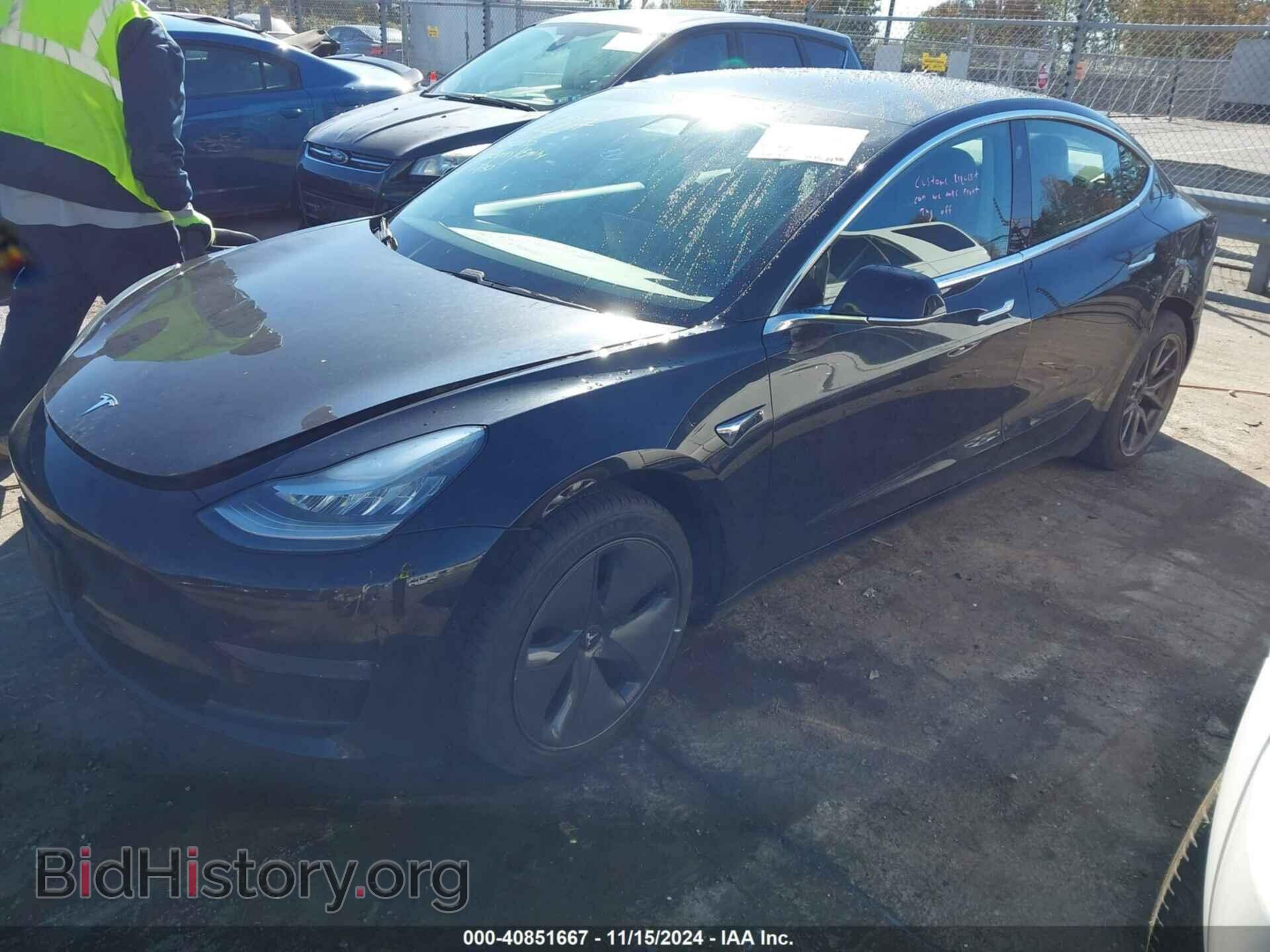 2019 TESLA MODEL 3 - VIN: 5YJ3E1EB6KF385566 - Фото 2