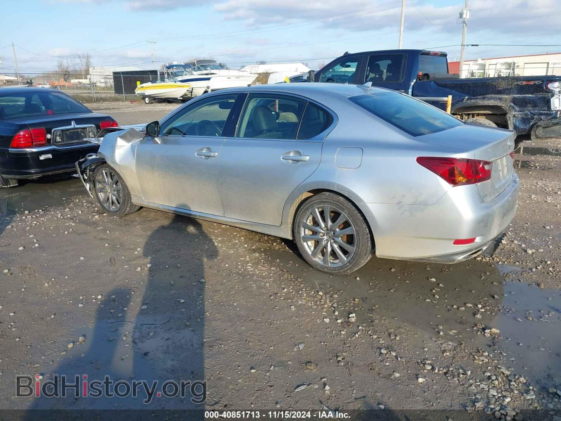 2014 LEXUS GS 350 - VIN: JTHCE1BL0E5026599 - Фото 3