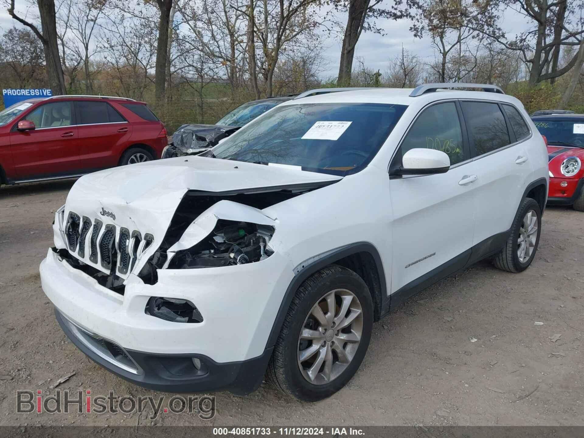 2015 JEEP CHEROKEE - VIN: 1C4PJLDS6FW701608 - Фото 2