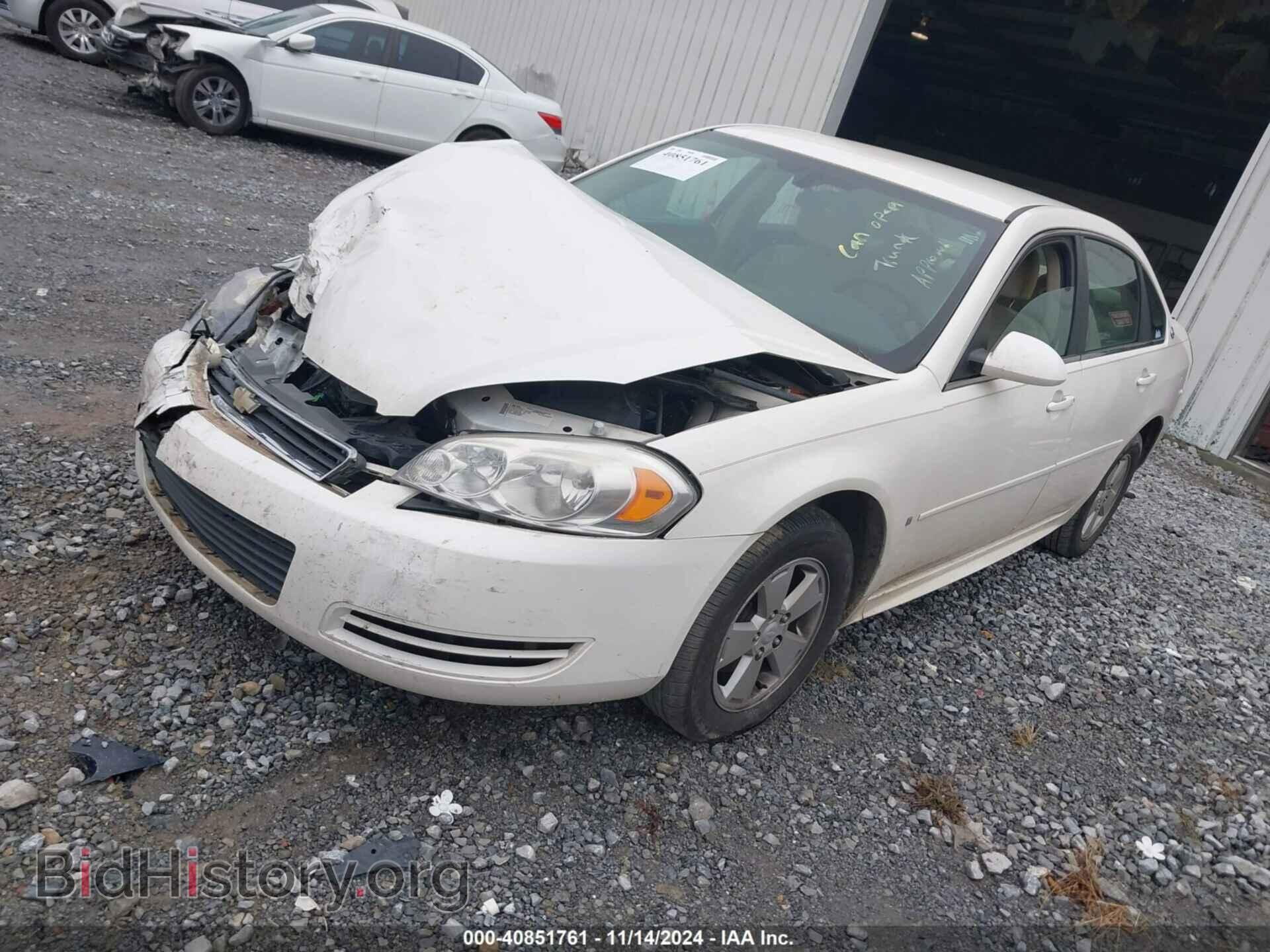 2009 CHEVROLET IMPALA - VIN: 2G1WT57K191111771 - Фото 2