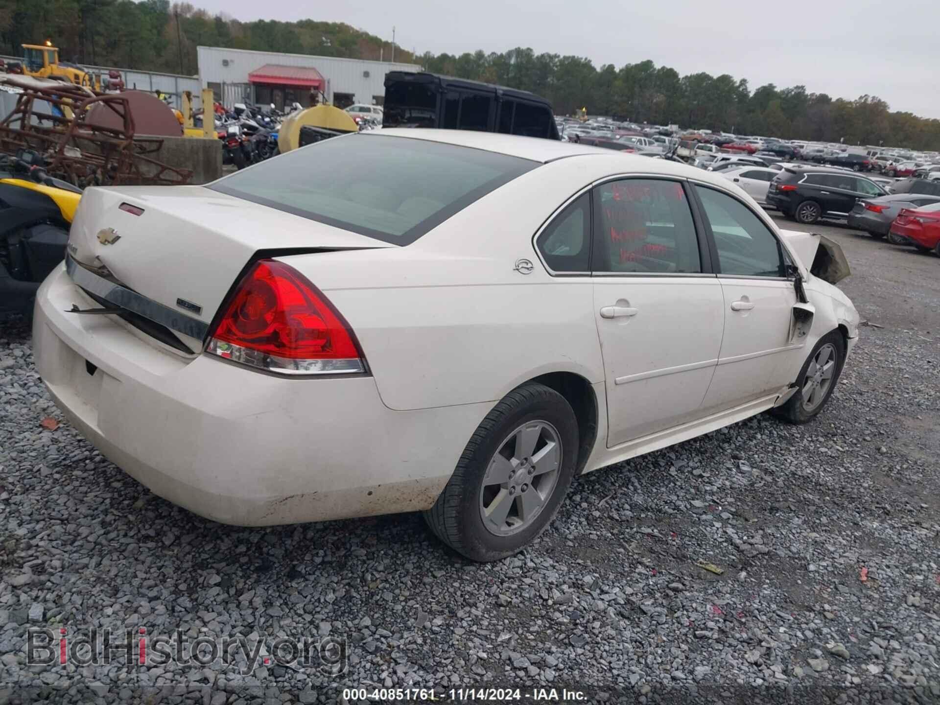 2009 CHEVROLET IMPALA - VIN: 2G1WT57K191111771 - Фото 4