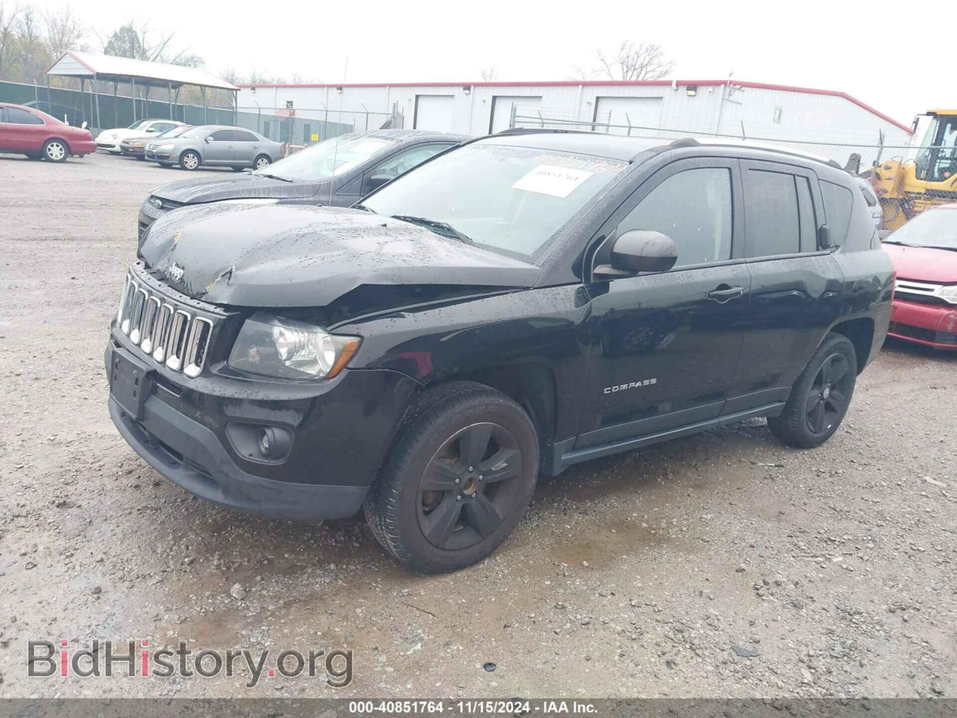 2015 JEEP COMPASS - VIN: 1C4NJDBB3FD206648 - Фото 2
