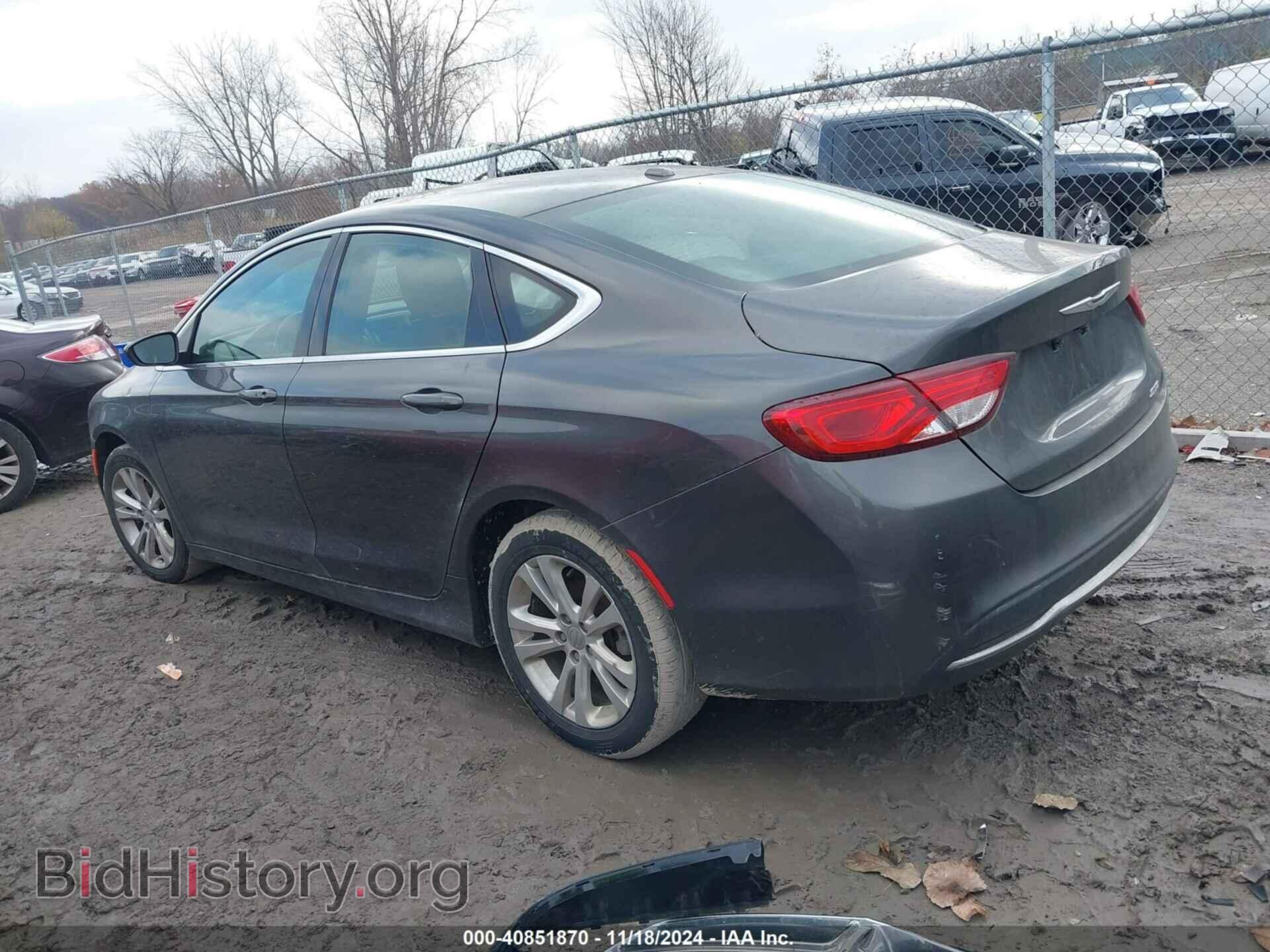 2015 CHRYSLER 200 - VIN: 1C3CCCAB3FN561220 - Фото 3