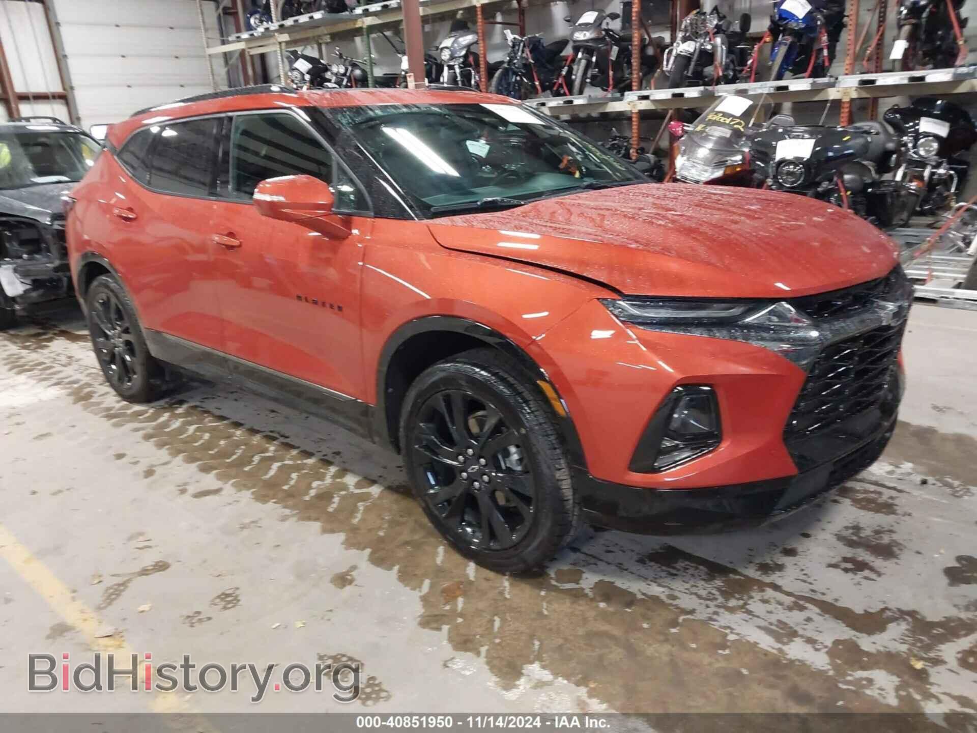 Фотография 3GNKBKRS6MS574370 - CHEVROLET BLAZER 2021