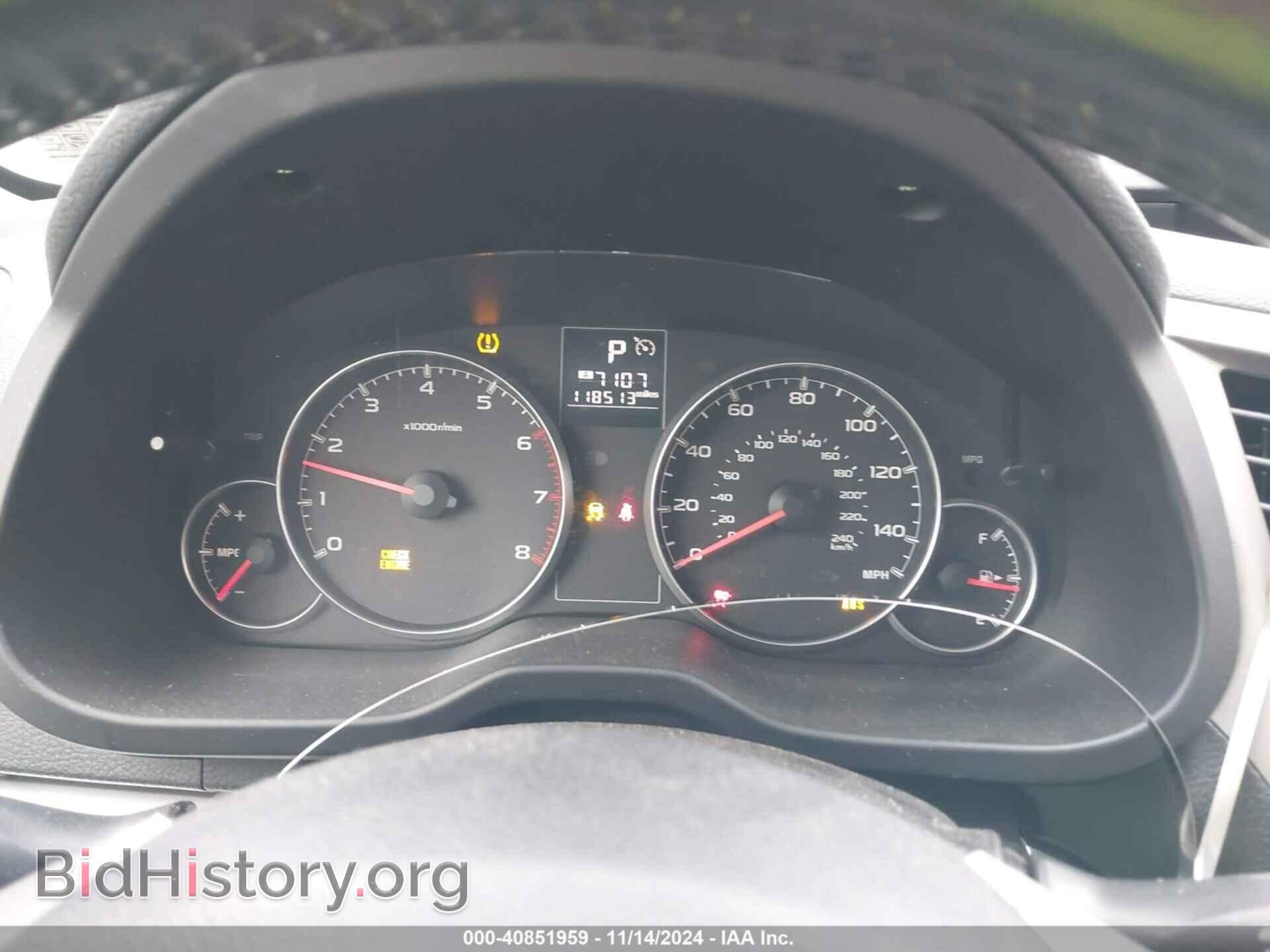 2013 SUBARU OUTBACK - VIN: 4S4BRBGC9D3216293 - Фото 7
