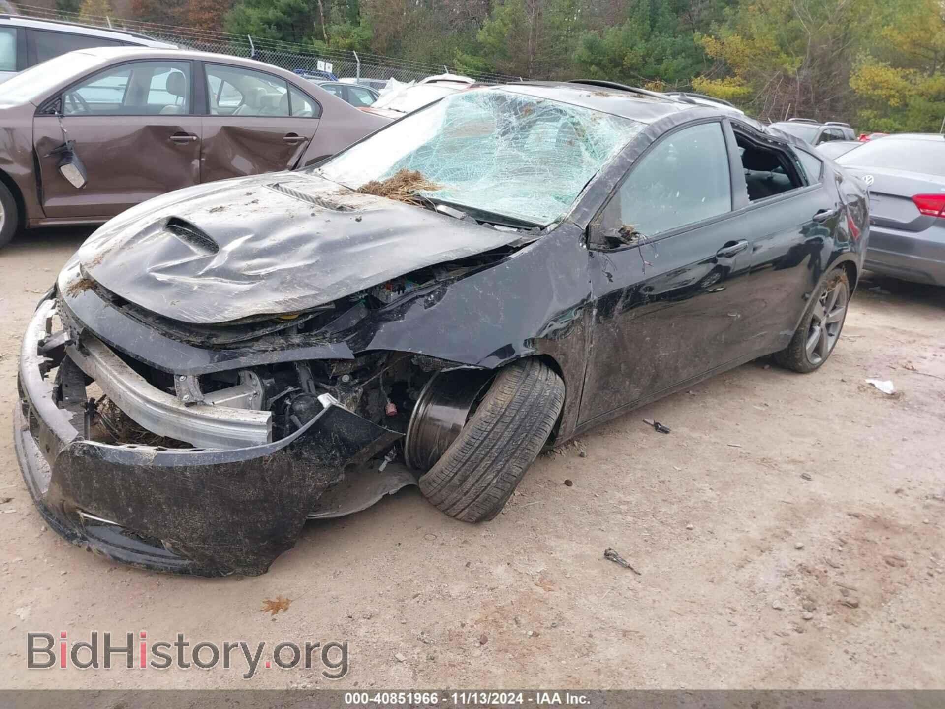 2016 DODGE DART - VIN: 1C3CDFEB4GD578141 - Фото 2