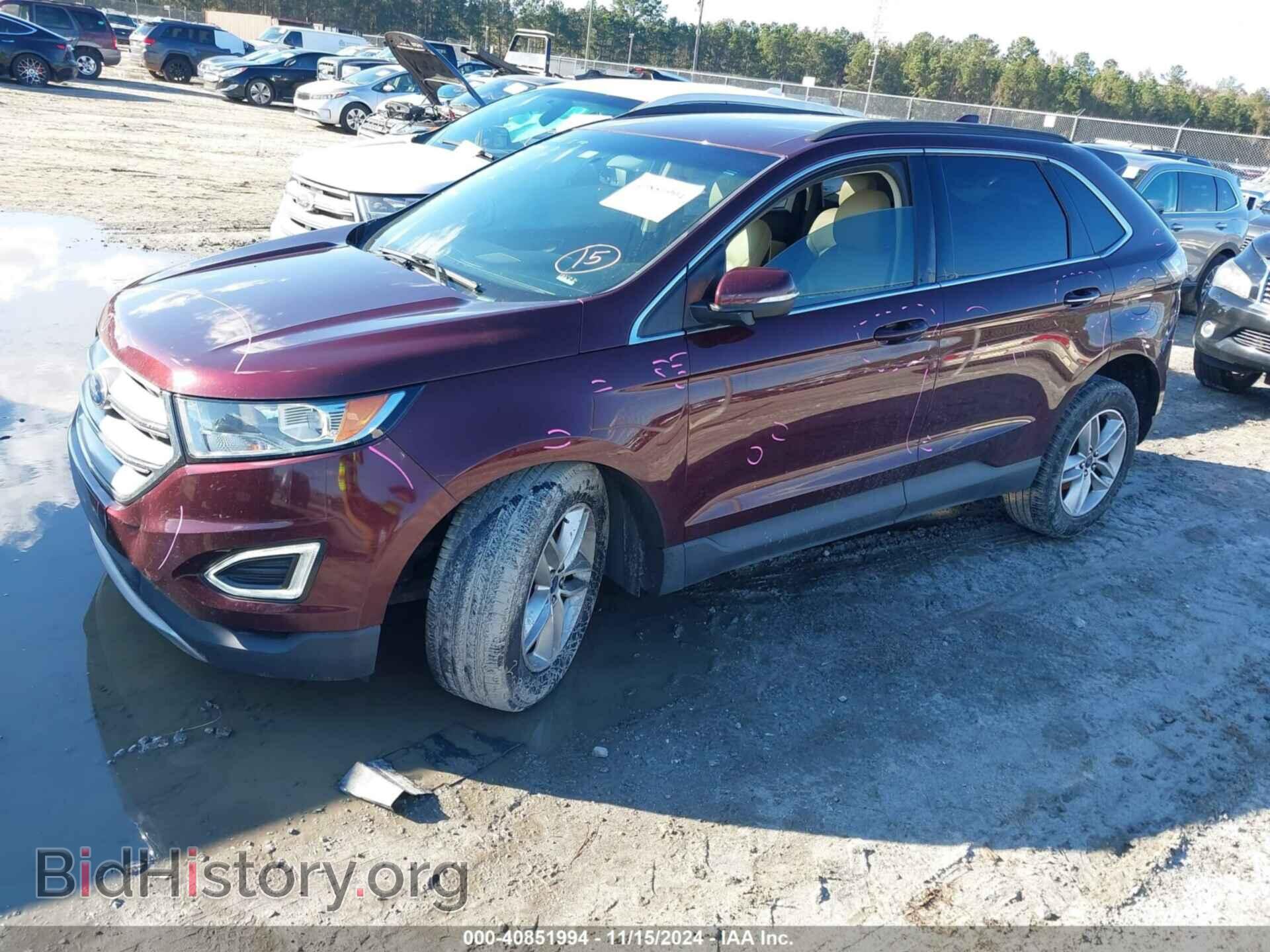 2017 FORD EDGE - VIN: 2FMPK3J91HBB54925 - Фото 2