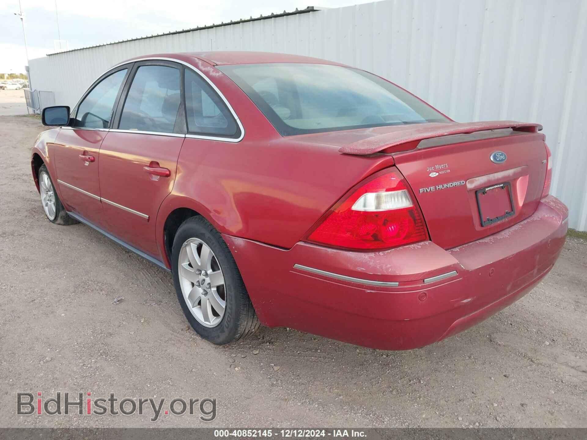 2005 FORD FIVE HUNDRED - VIN: 1FAFP24115G193221 - Фото 3