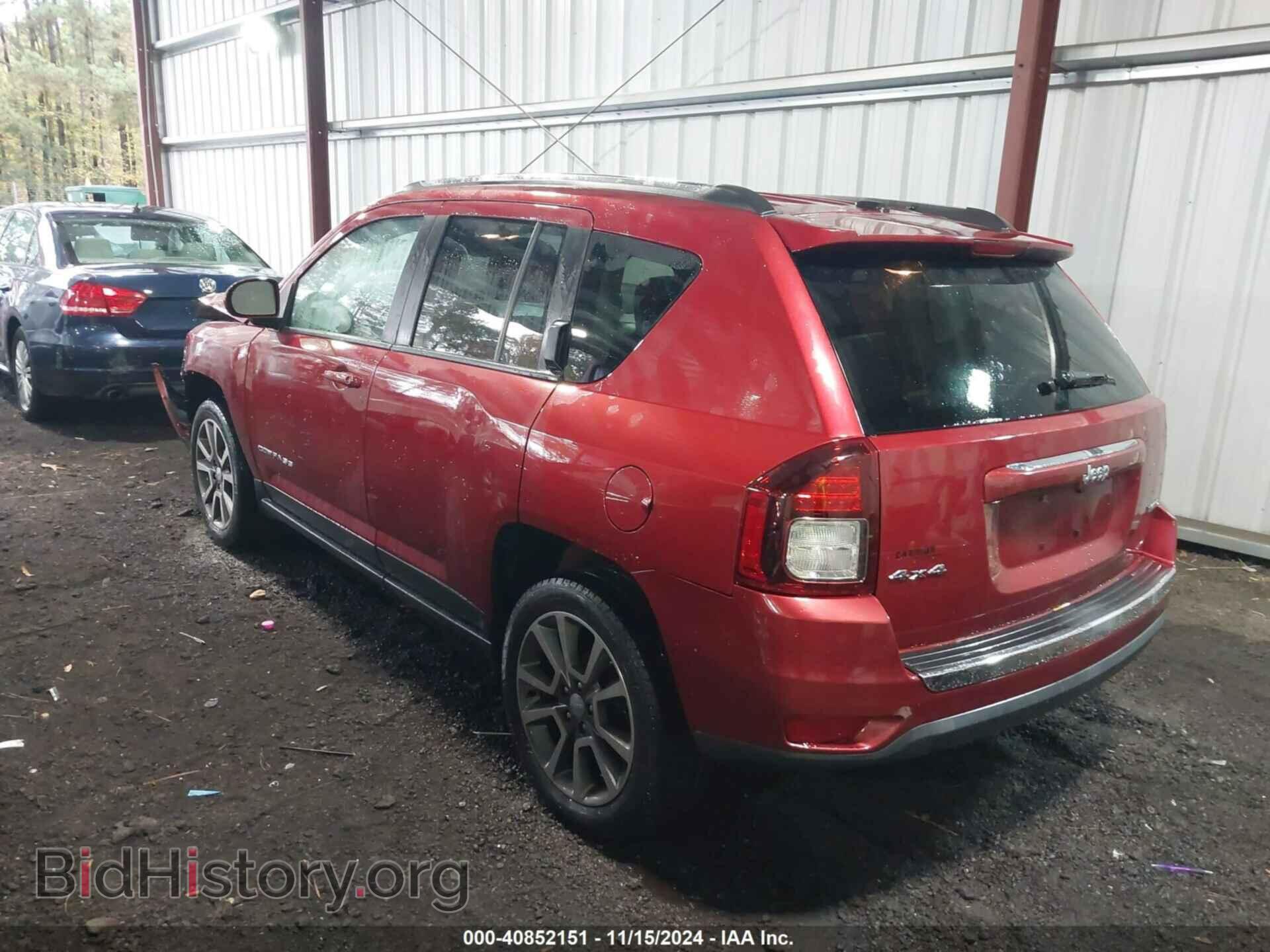 2015 JEEP COMPASS - VIN: 1C4NJDCB1FD162552 - Фото 3