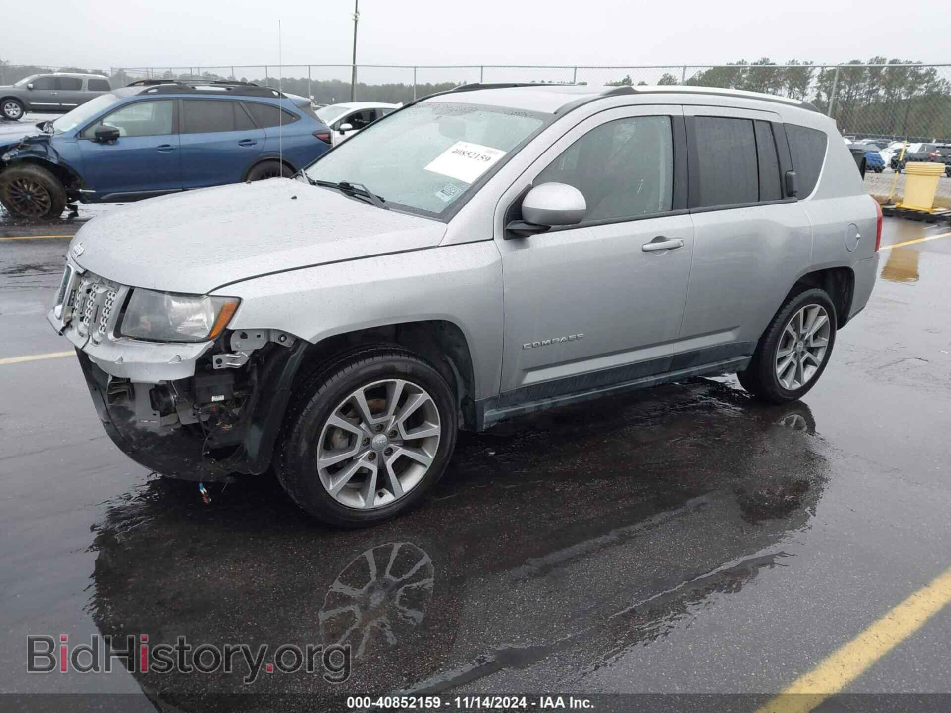 2016 JEEP COMPASS - VIN: 1C4NJCEA9GD726593 - Фото 2