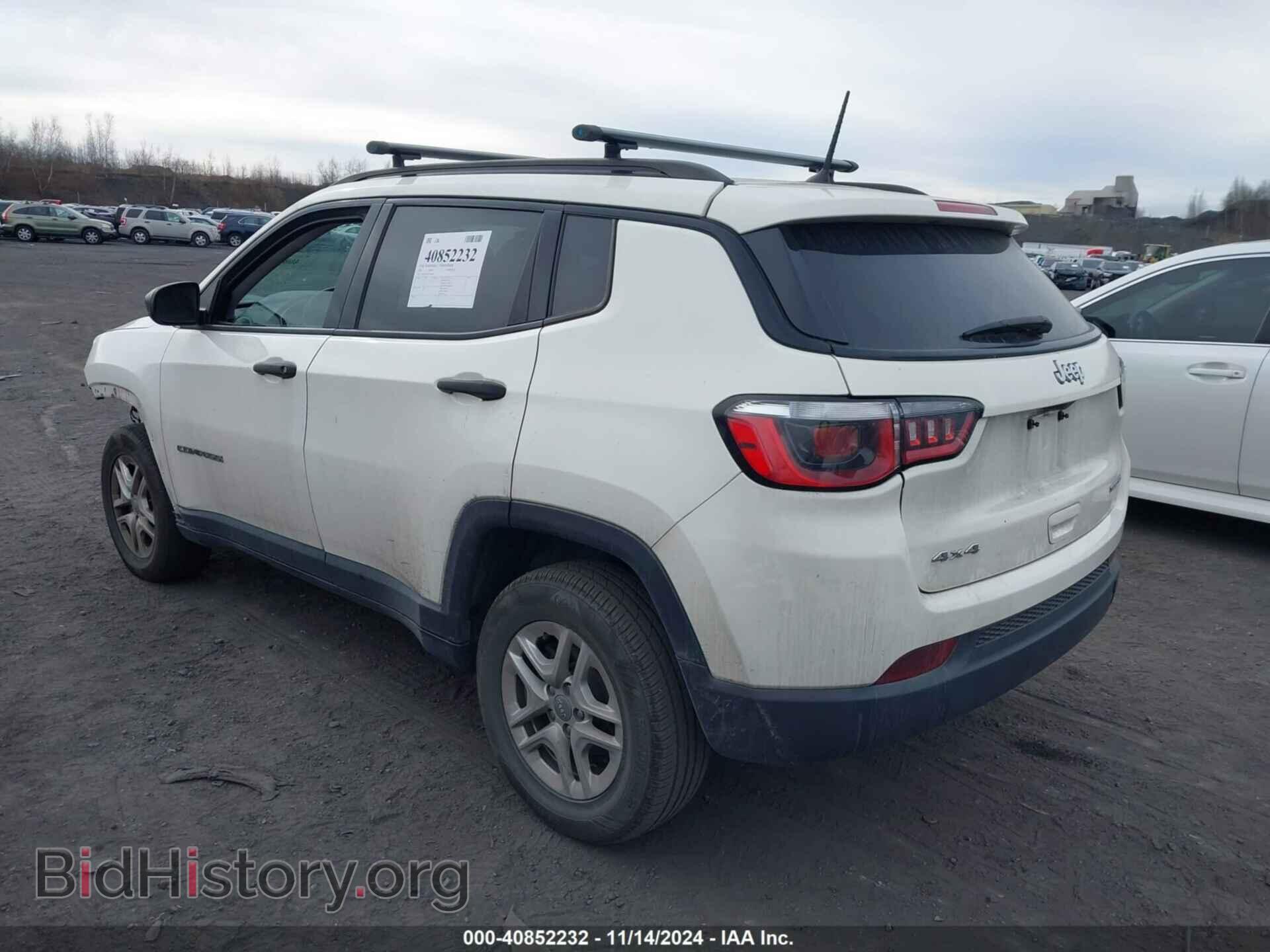 2018 JEEP COMPASS - VIN: 3C4NJDAB7JT100191 - Фото 3