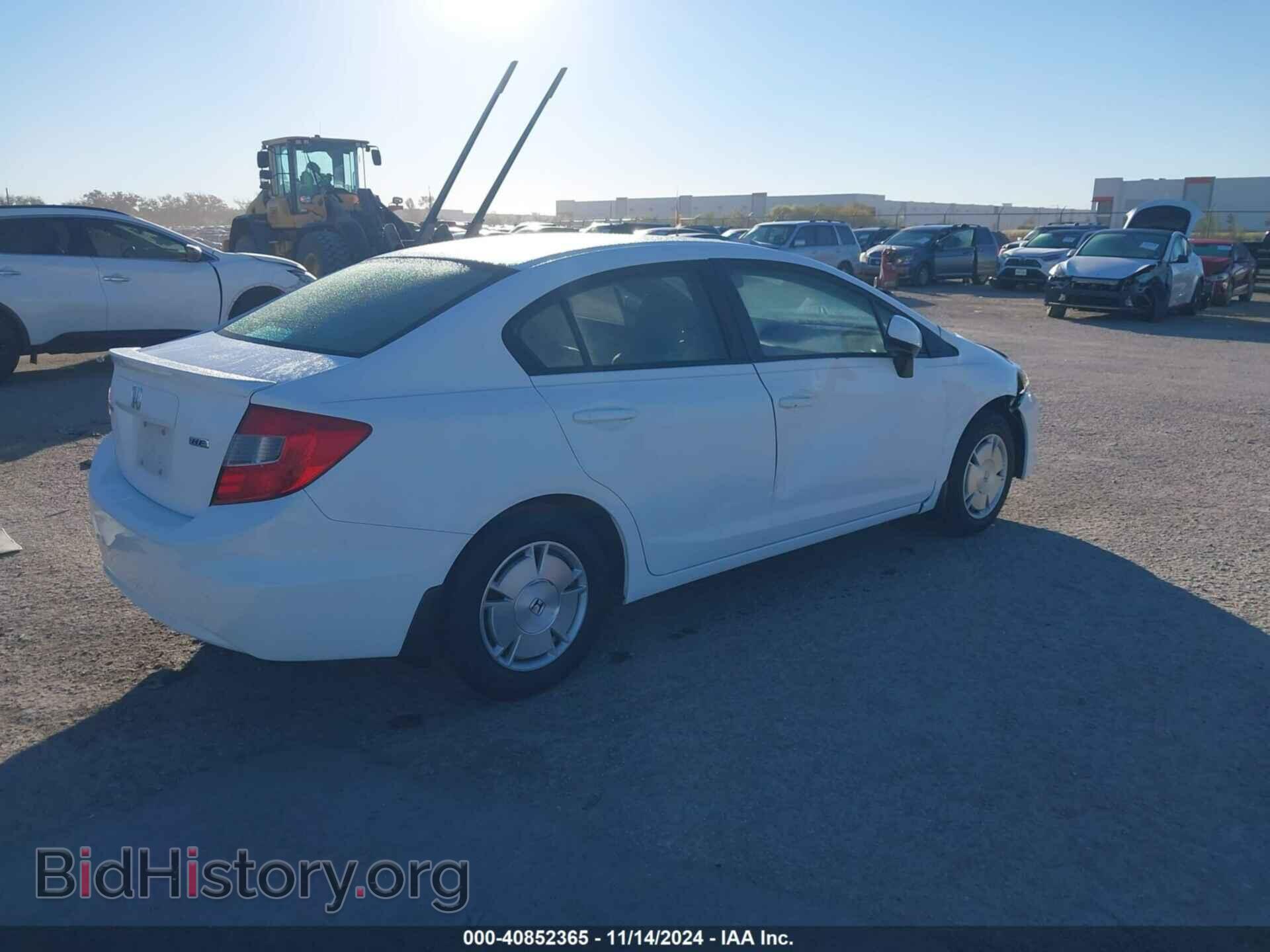 2012 HONDA CIVIC - VIN: 2HGFB2F62CH554864 - Фото 4