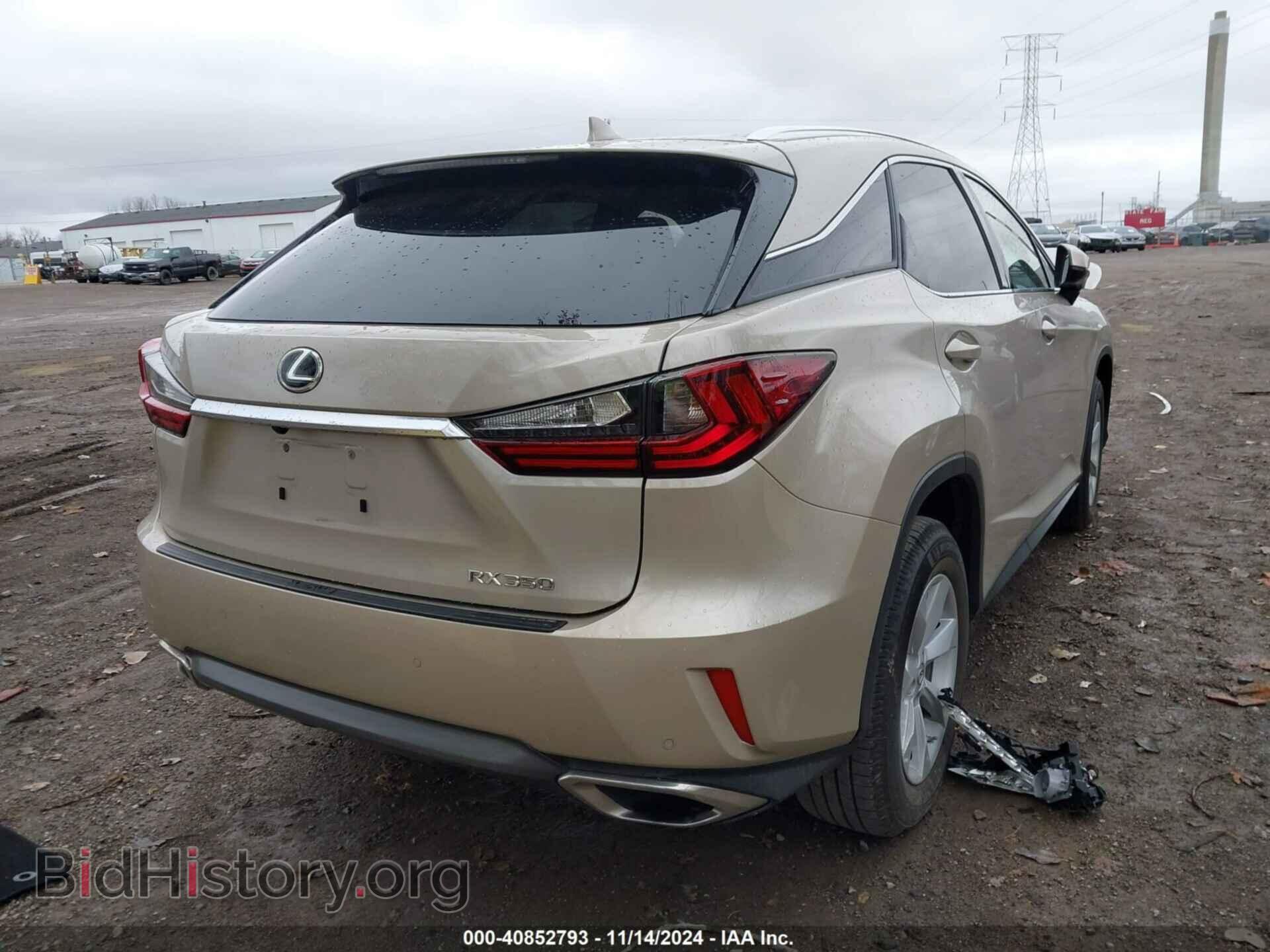 2017 LEXUS RX 350 - VIN: 2T2BZMCA0HC070024 - Фото 4