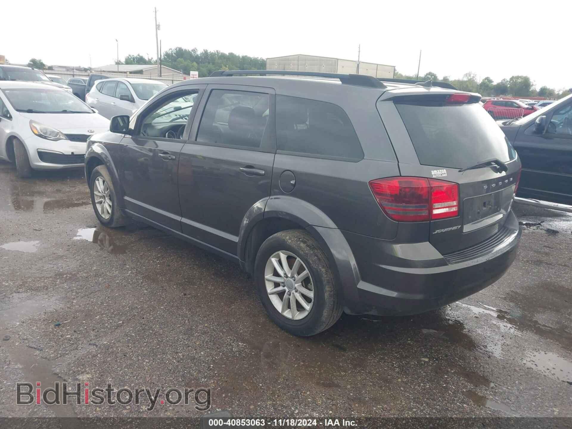 2017 DODGE JOURNEY - VIN: 3C4PDCAB5HT503848 - Фото 3