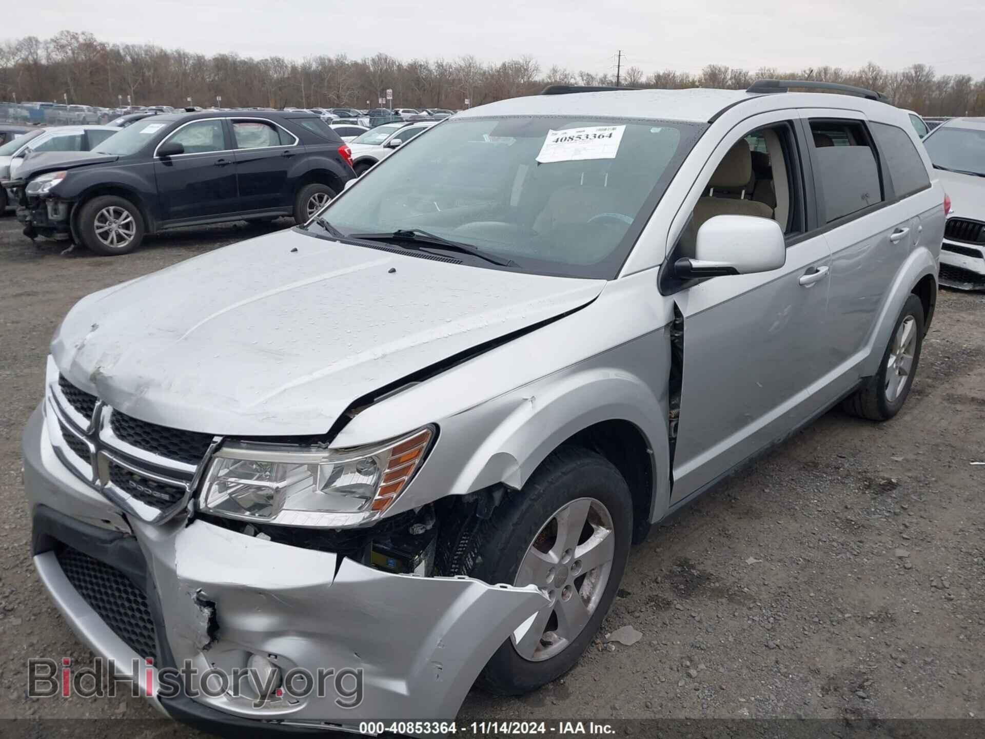 2012 DODGE JOURNEY - VIN: 3C4PDDBG6CT224367 - Фото 2