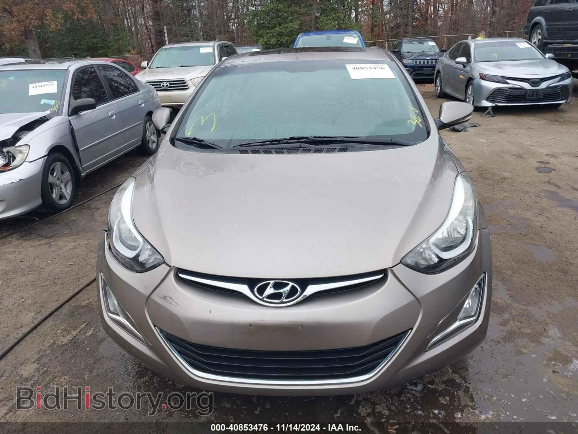 2016 HYUNDAI ELANTRA - VIN: 5NPDH4AE1GH717841 - Фото 12