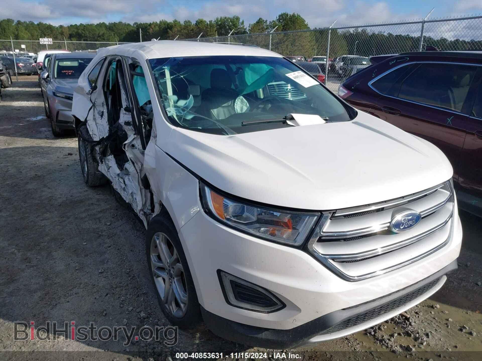 Фотография 2FMPK3K99HBB31682 - FORD EDGE 2017