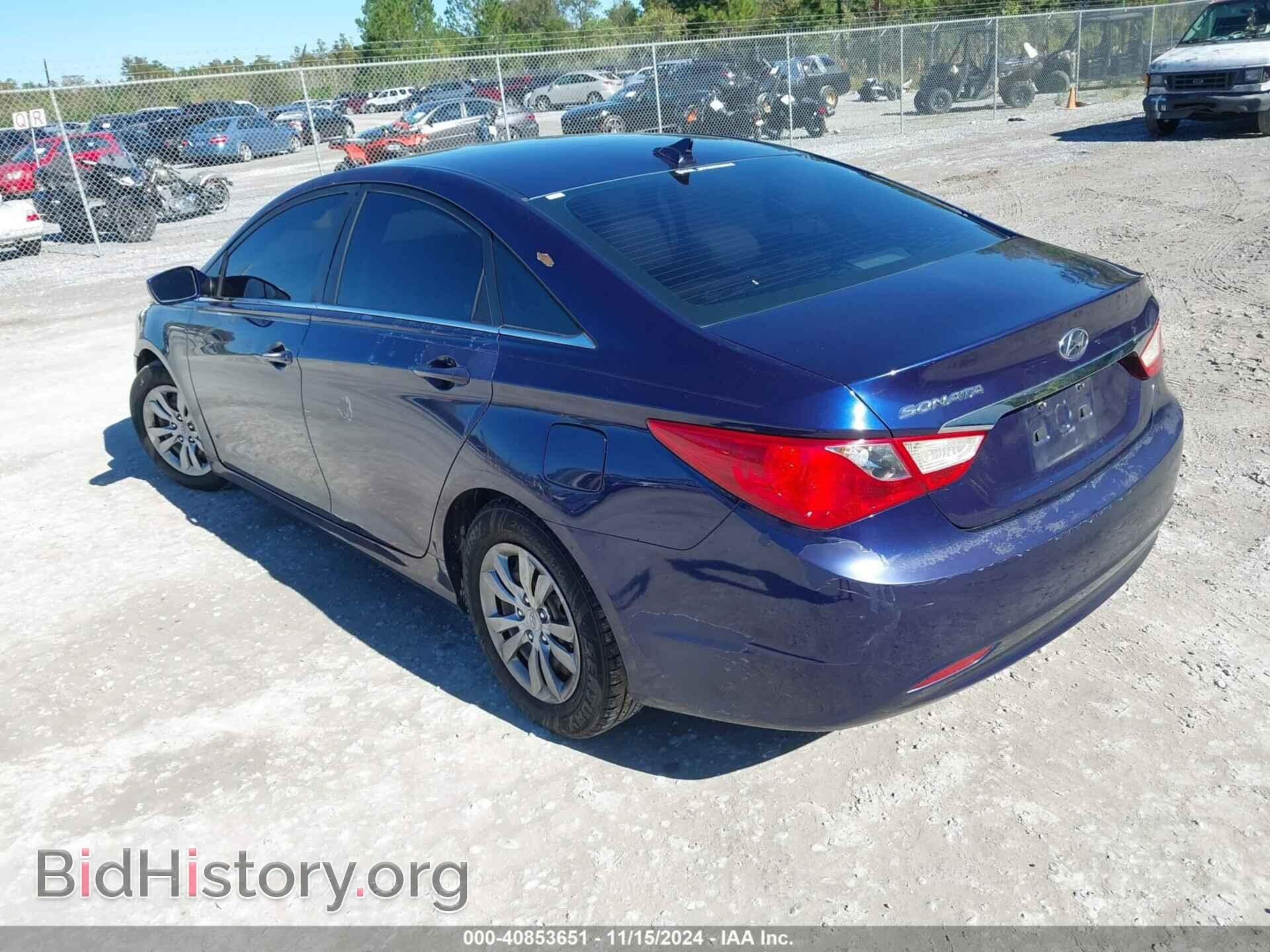 2011 HYUNDAI SONATA - VIN: 5NPEB4AC6BH084072 - Фото 3