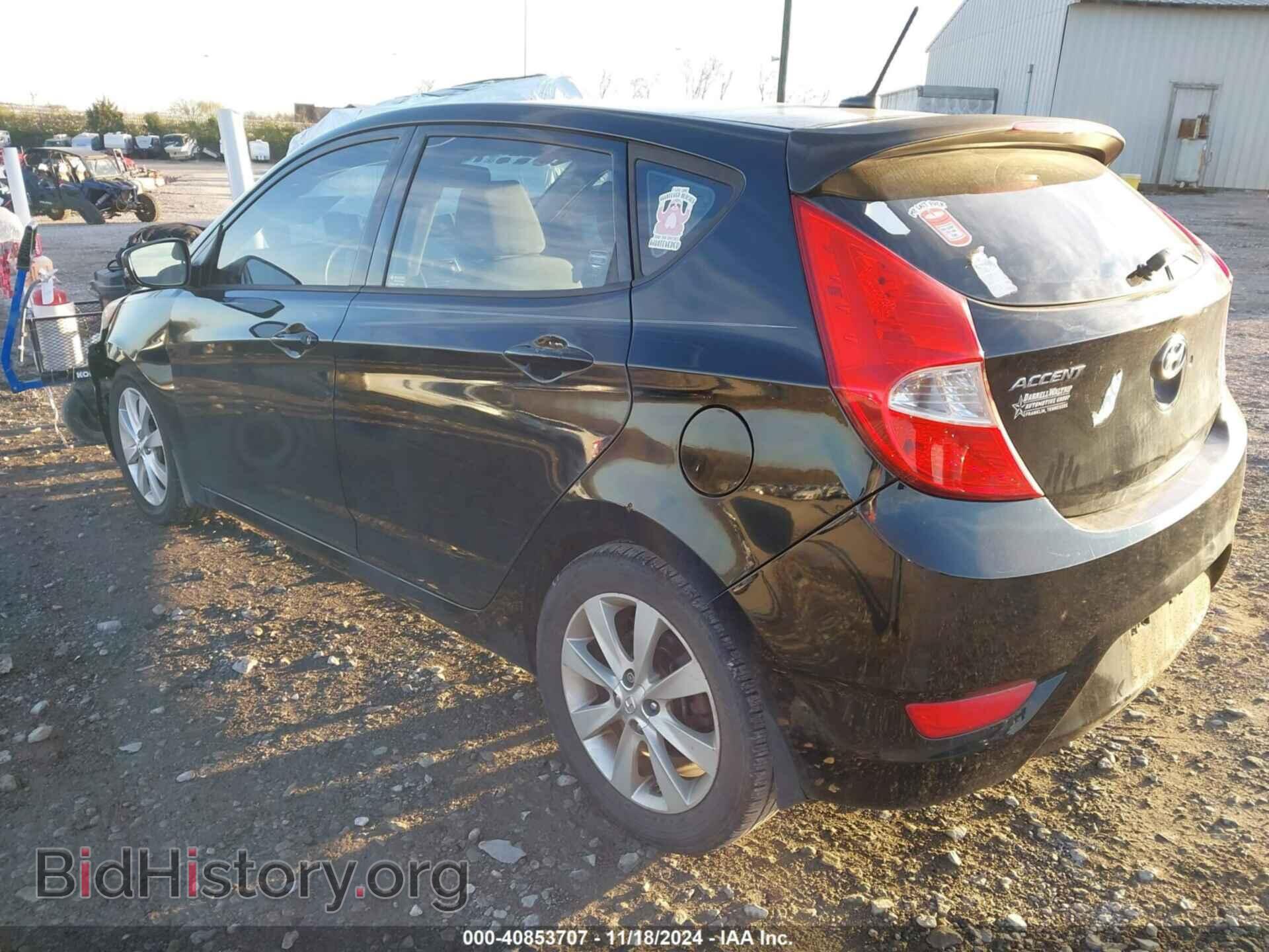 2013 HYUNDAI ACCENT - VIN: KMHCU5AE9DU088677 - Фото 3