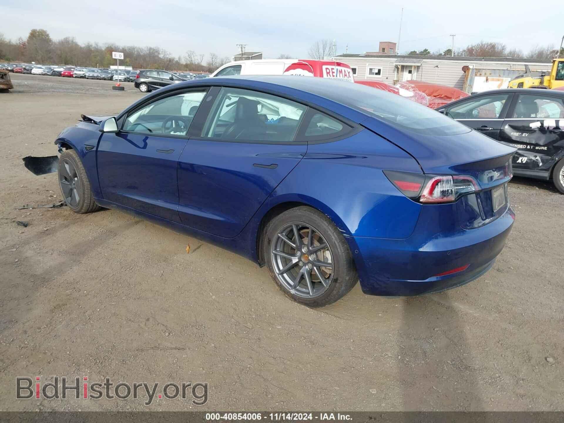 2021 TESLA MODEL 3 - VIN: 5YJ3E1EB6MF037107 - Фото 3