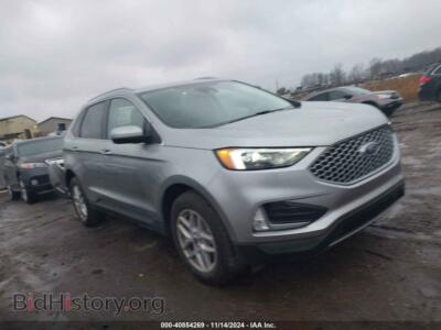 2024 Ford EDGE SEL, silver — VIN 2FMPK4J92RBA59765, IAAI