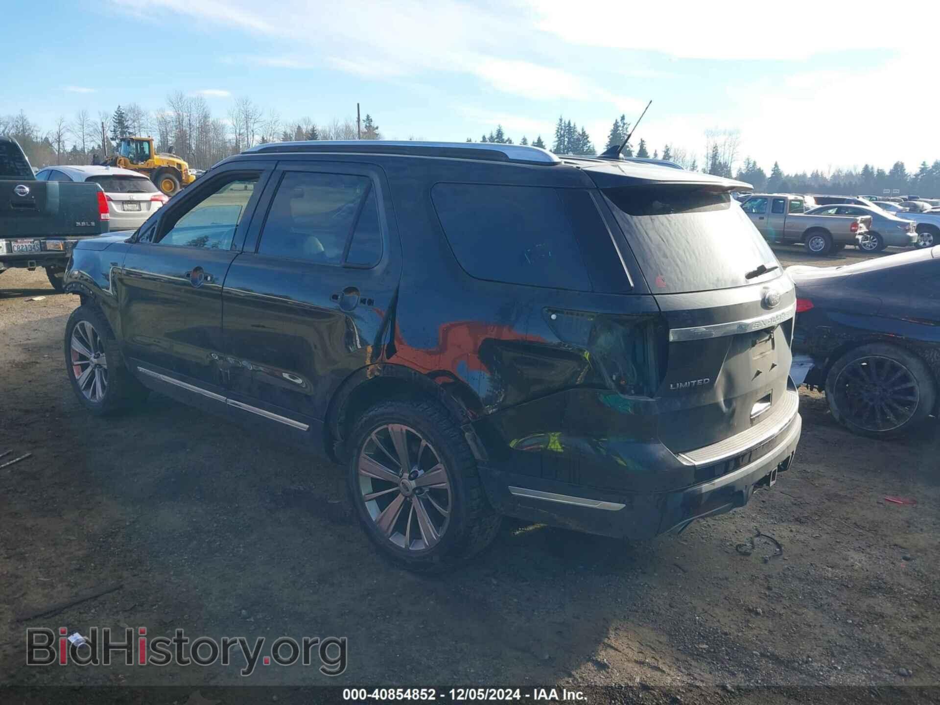 2018 FORD EXPLORER - VIN: 1FM5K8F89JGB66257 - Photo 3