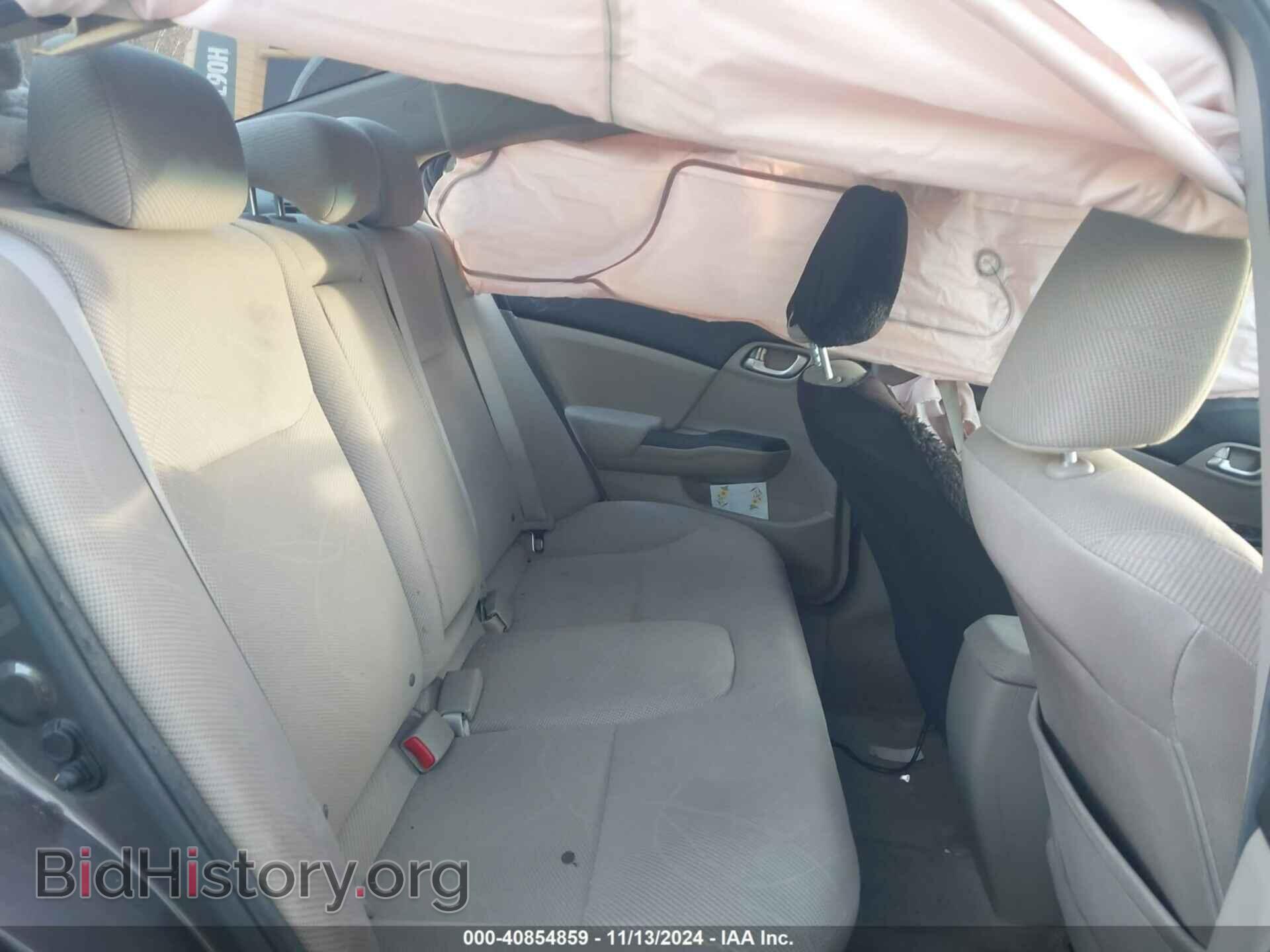 2012 HONDA CIVIC - VIN: 2HGFB2F8XCH510015 - Фото 8
