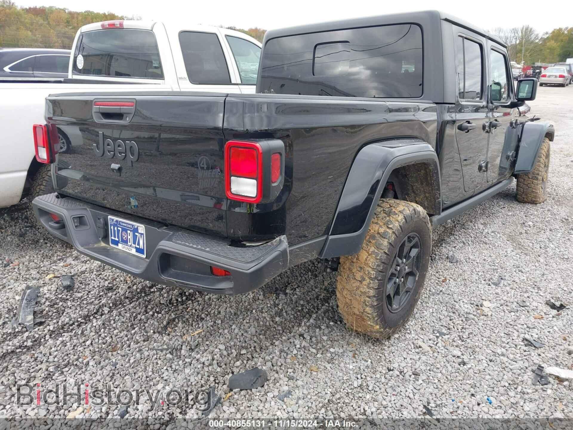 2023 JEEP GLADIATOR - VIN: 1C6HJTAG0PL501919 - Фото 4