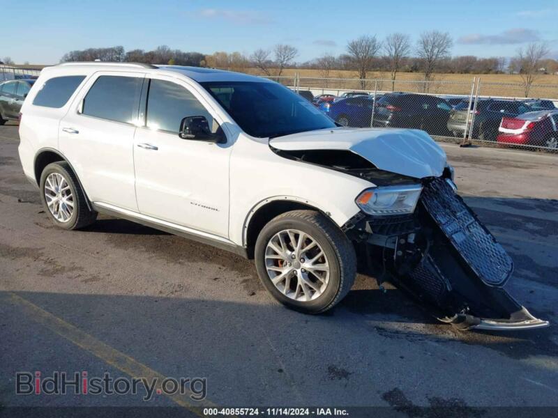 2014 Dodge DURANGO Citadel (VIN 1C4RDJEG7EC979321) — photo 1 of 19, IAAI, damage: front end