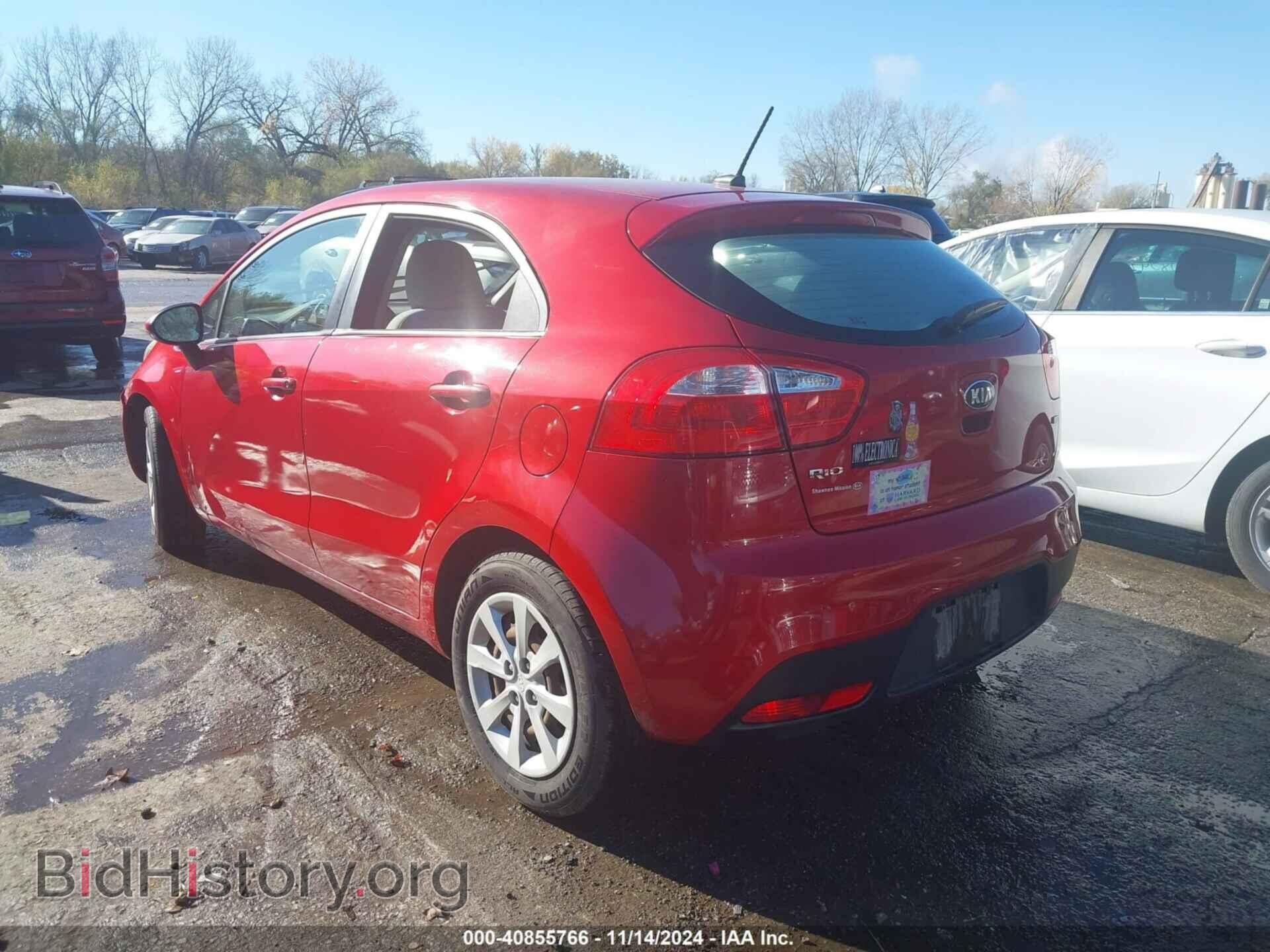 2013 KIA RIO - VIN: KNADM5A30D6164635 - Фото 3