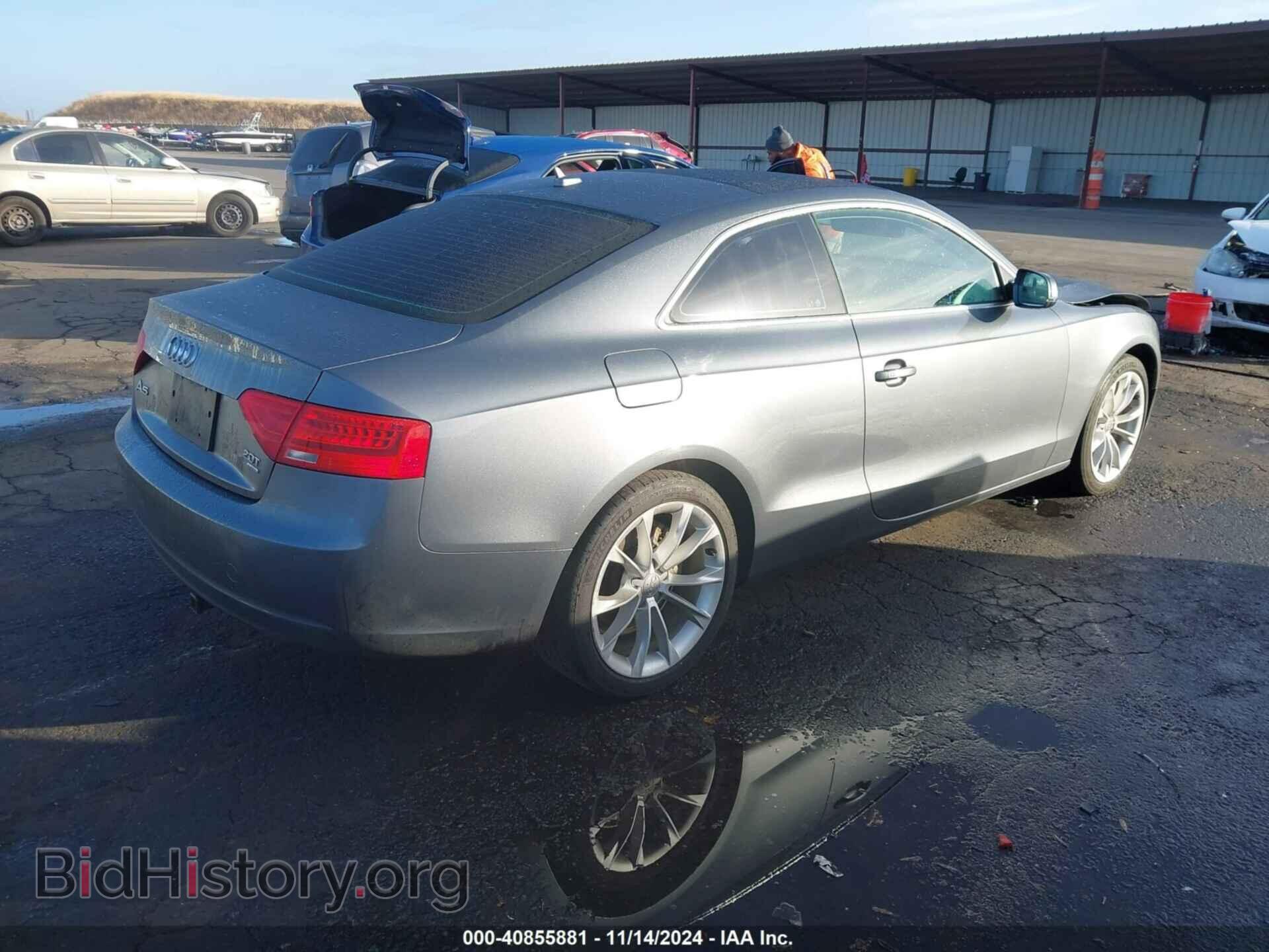 2013 AUDI A5 - VIN: WAUCFAFR6DA001450 - Фото 4