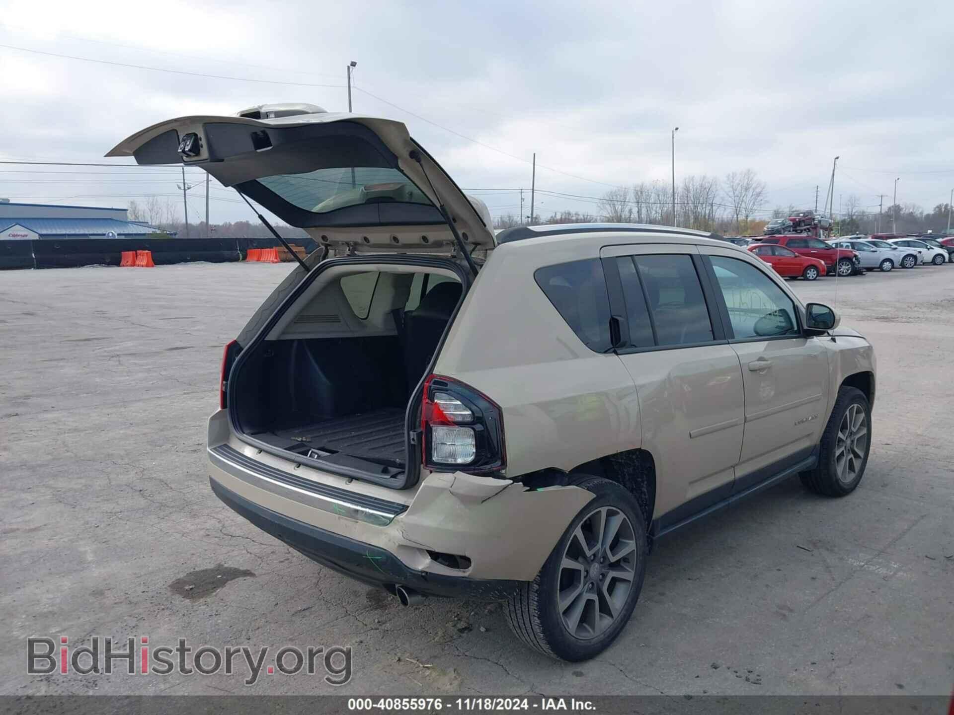 2017 JEEP COMPASS - VIN: 1C4NJCEB2HD170928 - Фото 4
