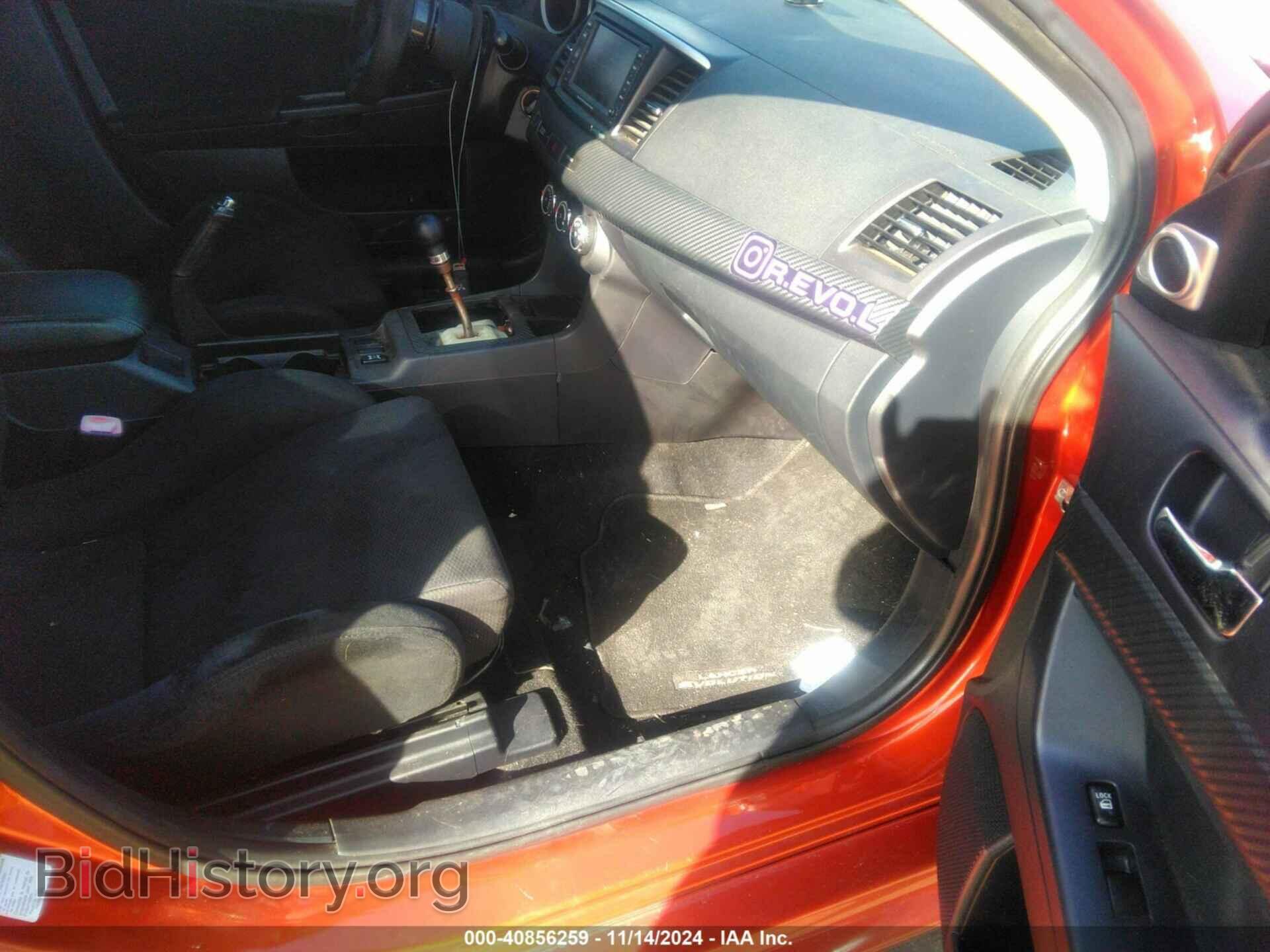 2010 MITSUBISHI LANCER EVOLUTION - VIN: JA32W8FV7AU003558 - Фото 5
