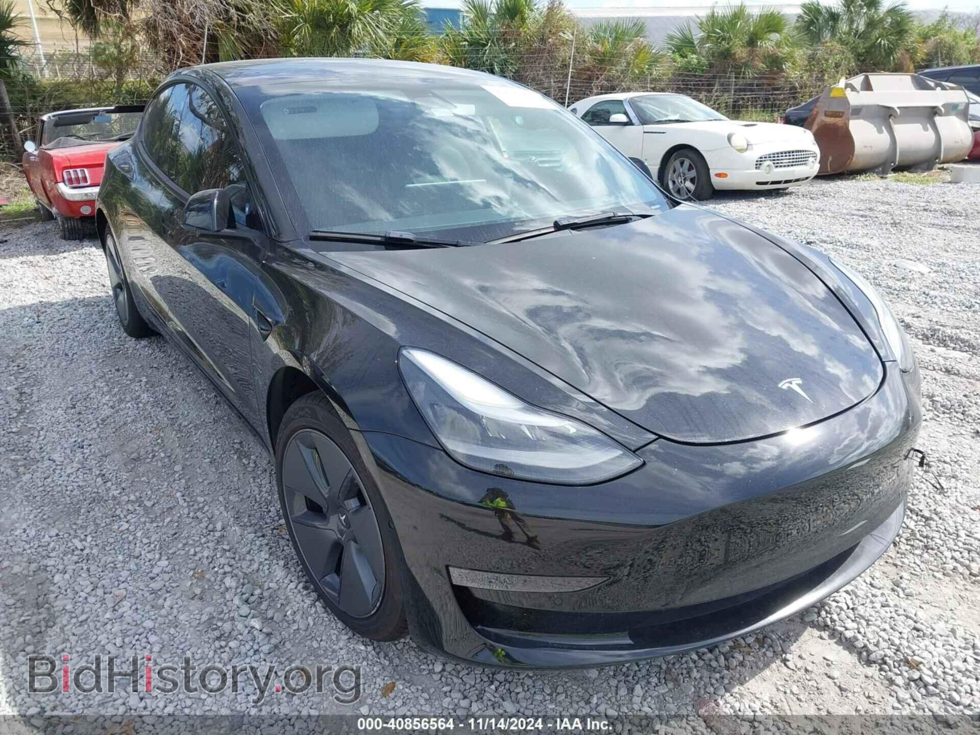 Photo 5YJ3E1EAXMF090352 - TESLA MODEL 3 2021