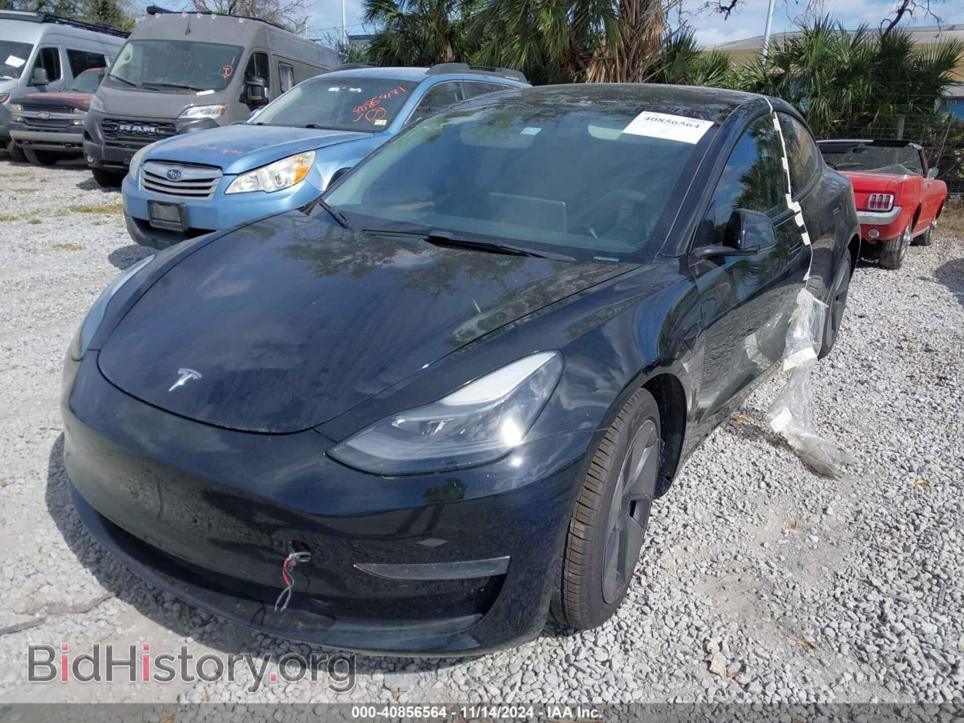 2021 TESLA MODEL 3 - VIN: 5YJ3E1EAXMF090352 - Фото 2