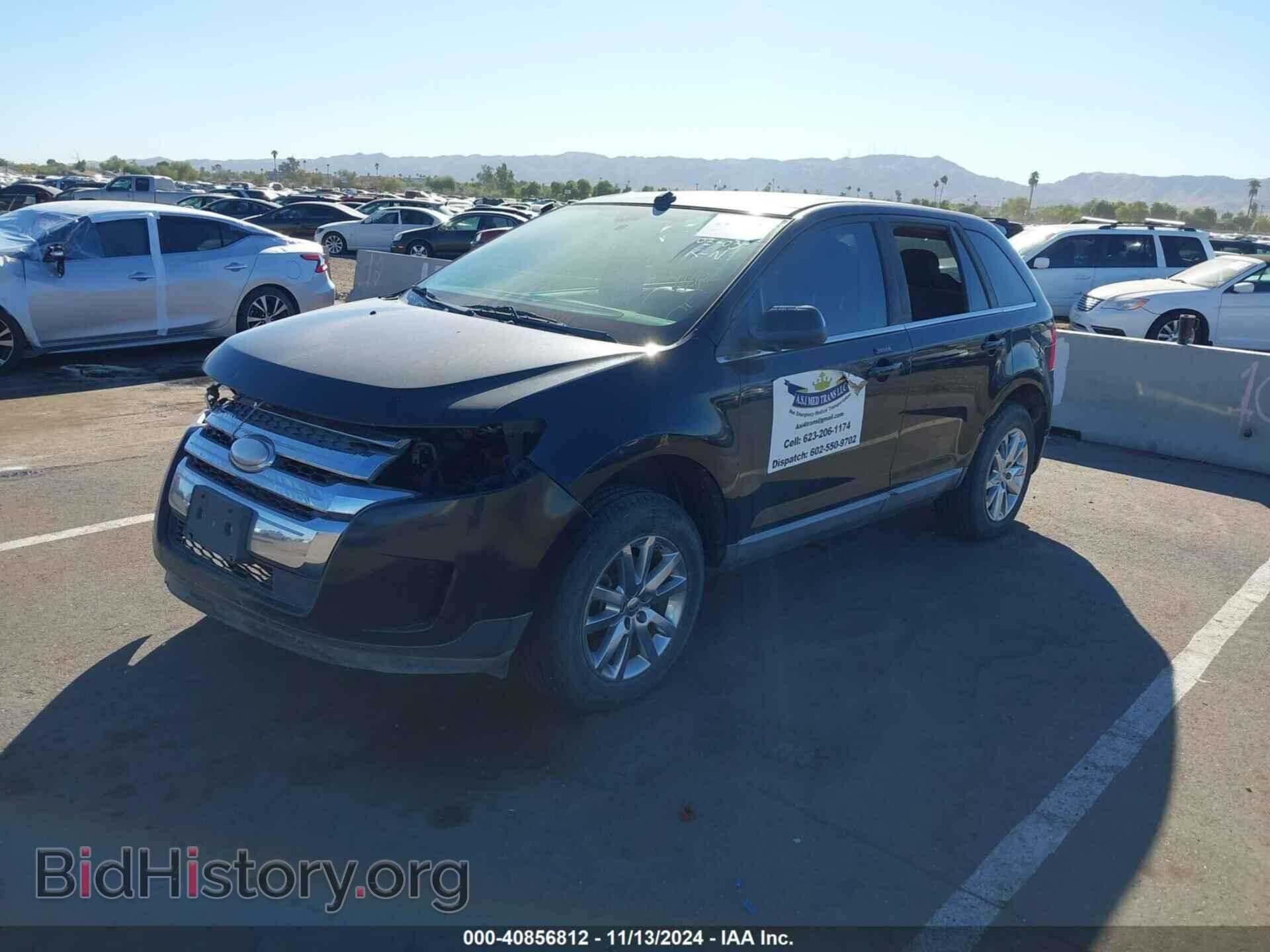 2011 FORD EDGE - VIN: 2FMDK3KC8BBB15009 - Фото 2