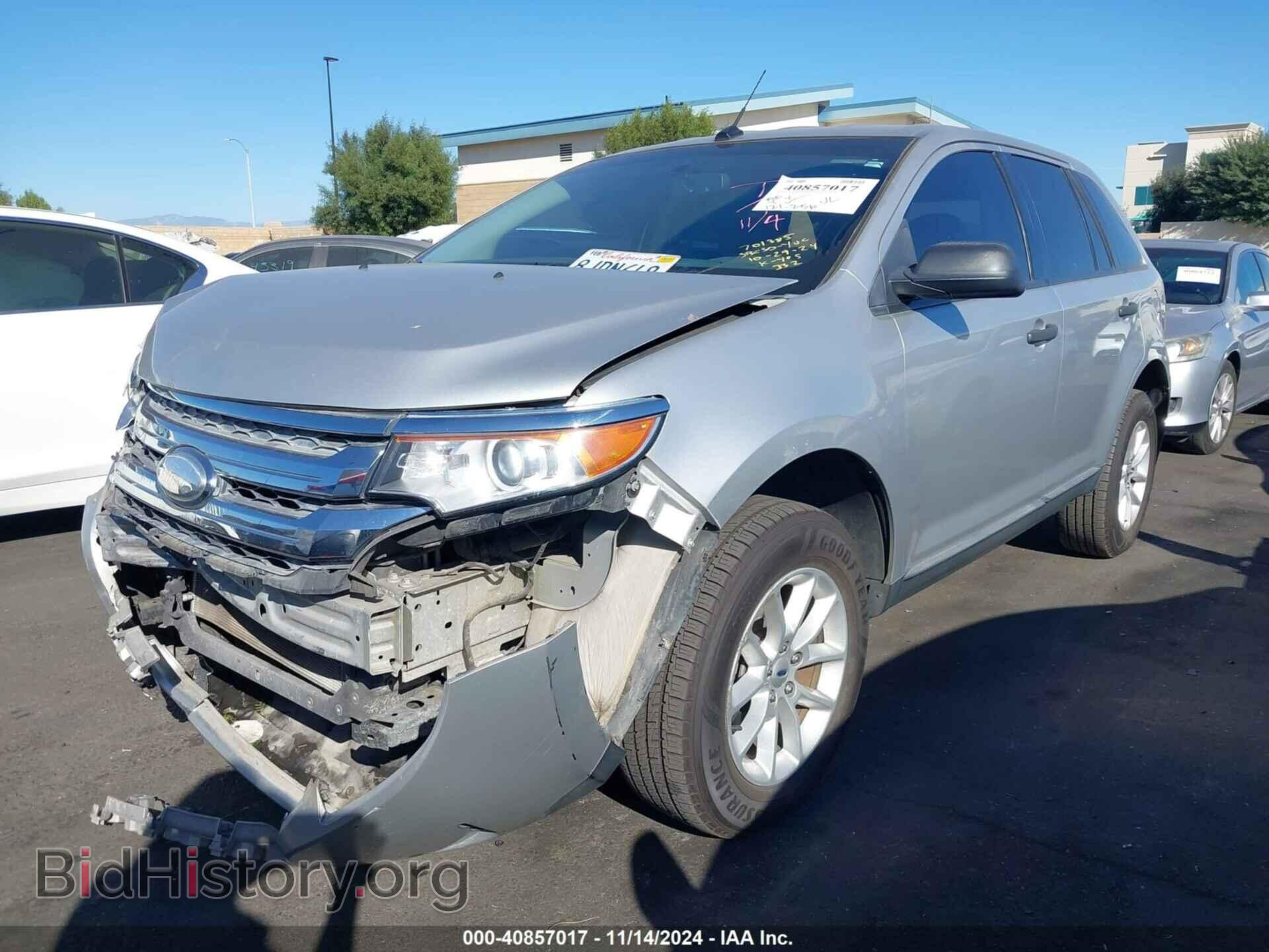 2014 FORD EDGE - VIN: 2FMDK3GC4EBA54187 - Фото 2