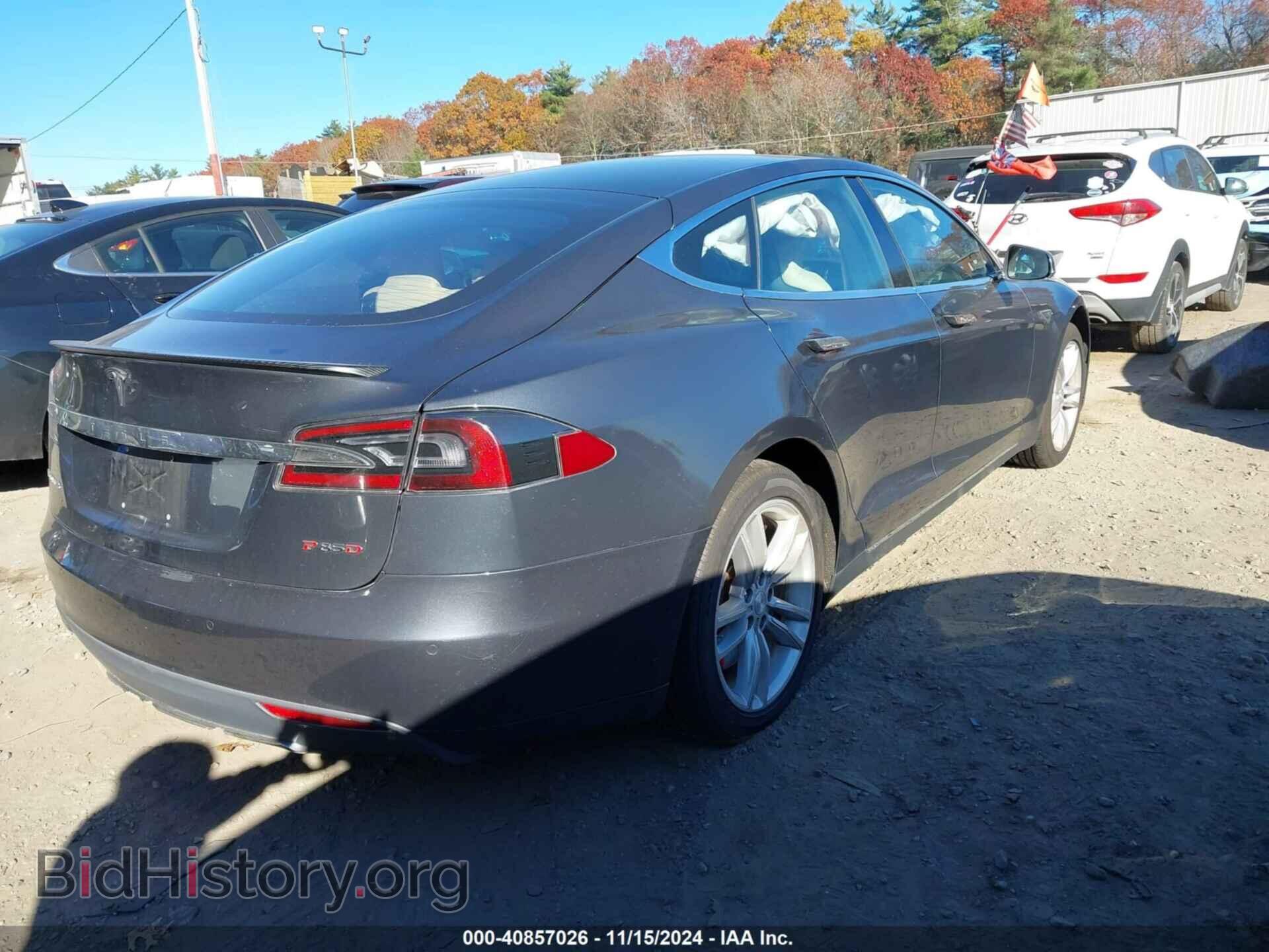 2014 TESLA MODEL S - VIN: 5YJSA1H23EFP62992 - Фото 4