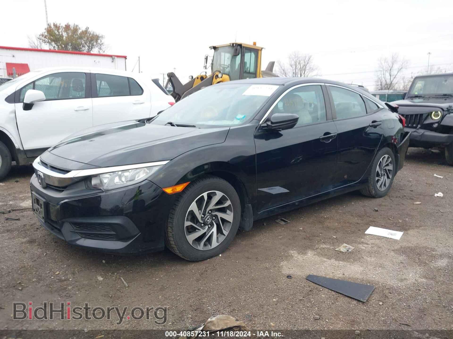 2016 HONDA CIVIC - VIN: 19XFC2F70GE094318 - Фото 2