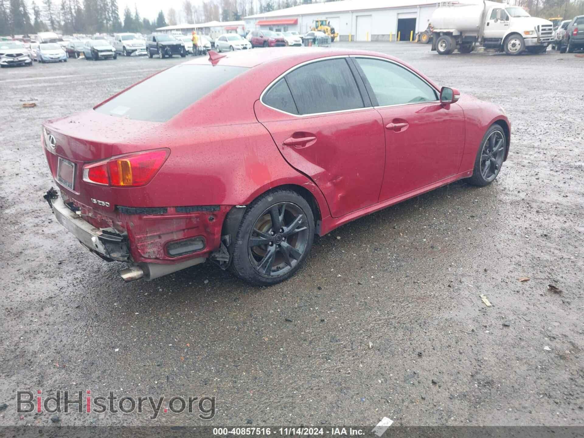 2010 LEXUS IS 250 - VIN: JTHBF5C23A2098141 - Фото 4