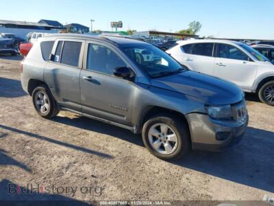 2014 Jeep COMPASS SPORT, серый — VIN 1C4NJCBA2ED595041, IAAI