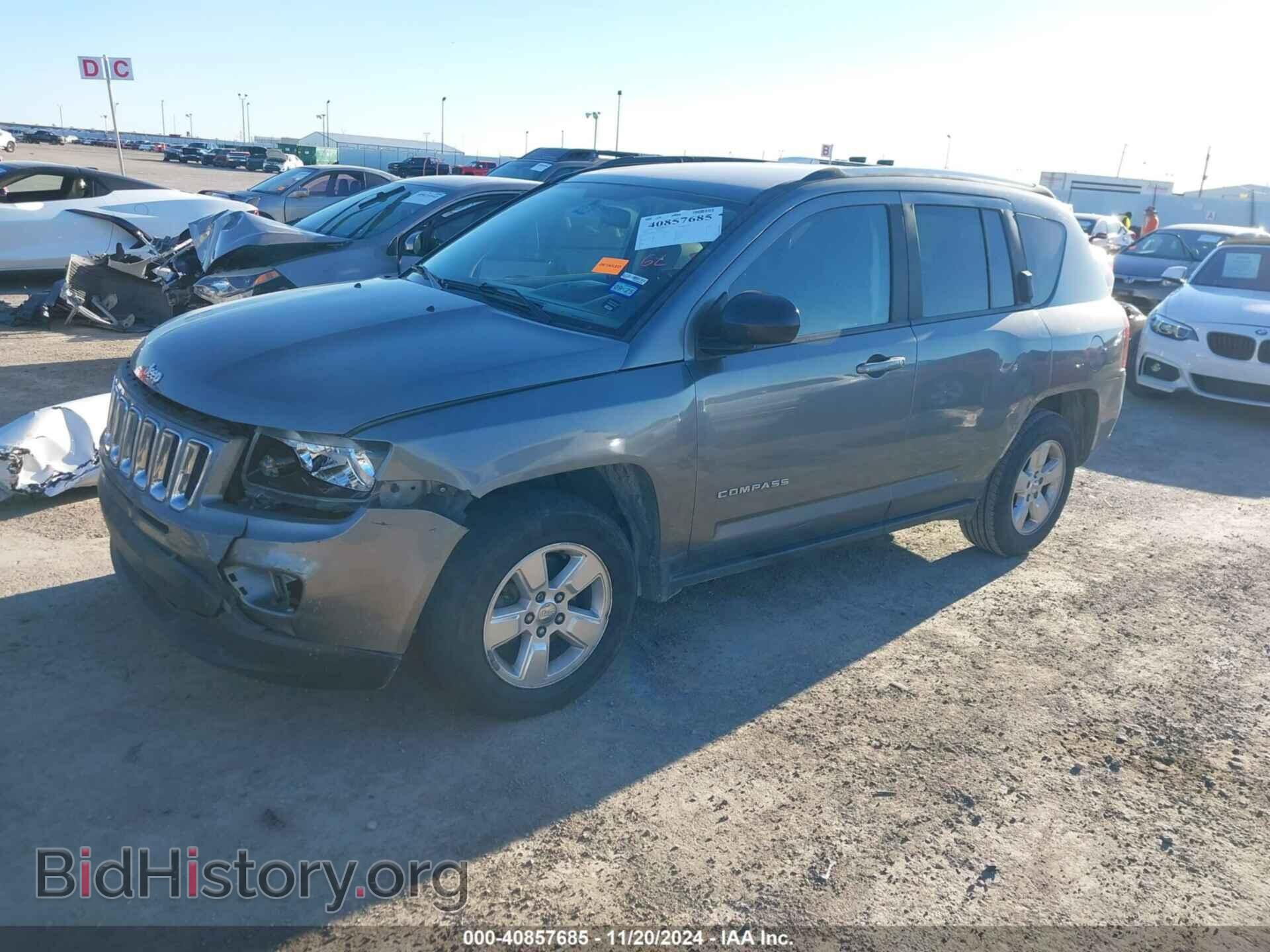 2014 JEEP COMPASS - VIN: 1C4NJCBA2ED595041 - Фото 2