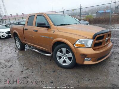 2012 RAM 1500 ST, orange — VIN 1C6RD7FT6CS251224, IAAI