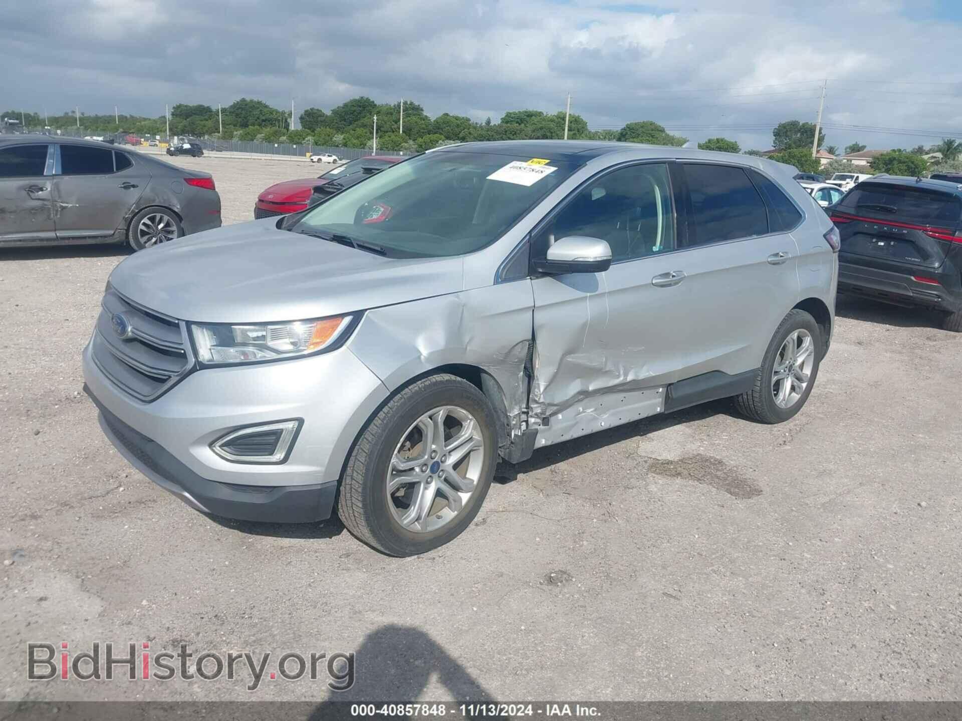 2018 FORD EDGE - VIN: 2FMPK3K89JBB88574 - Фото 2